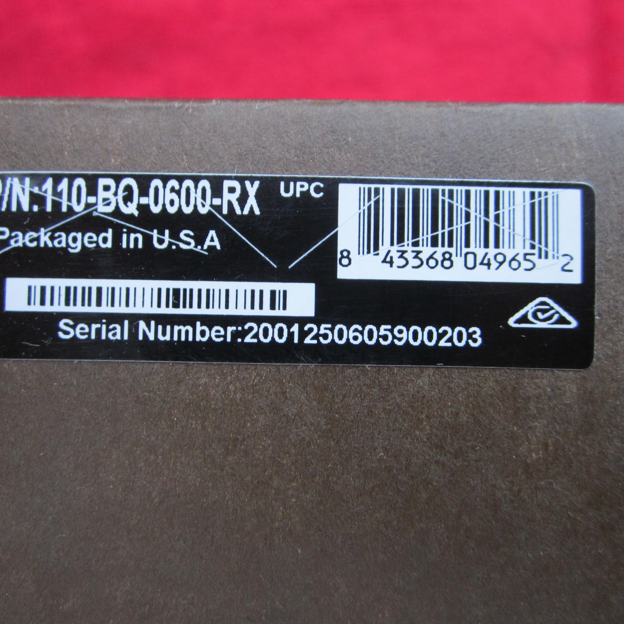 EVGA 600 BQ, 80+ BRONZE 600W, Semi Modular, Power Supply 110-BQ-0600-RX
