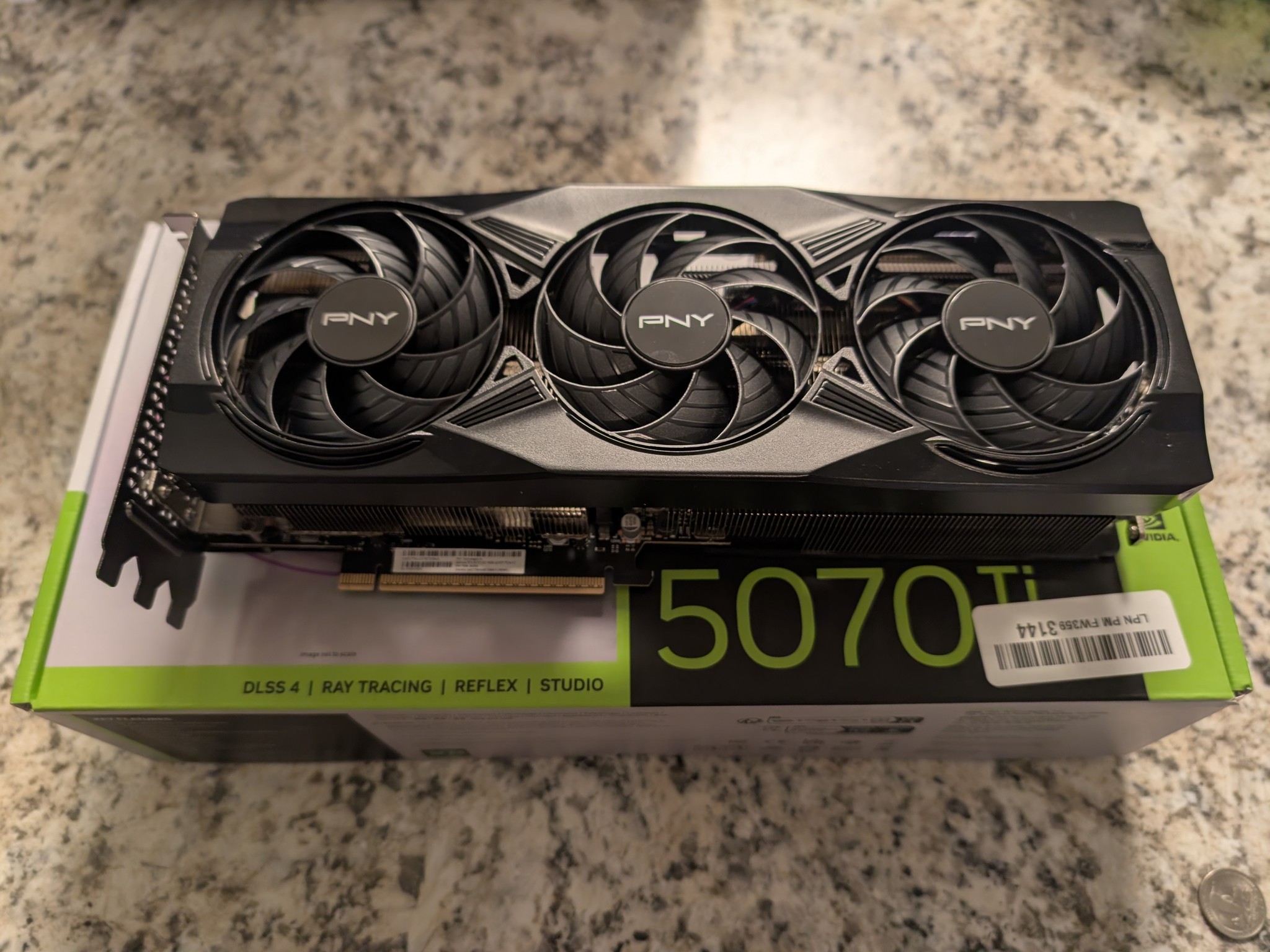 PNY GeForce RTX 5070 Ti OC Triple Fan