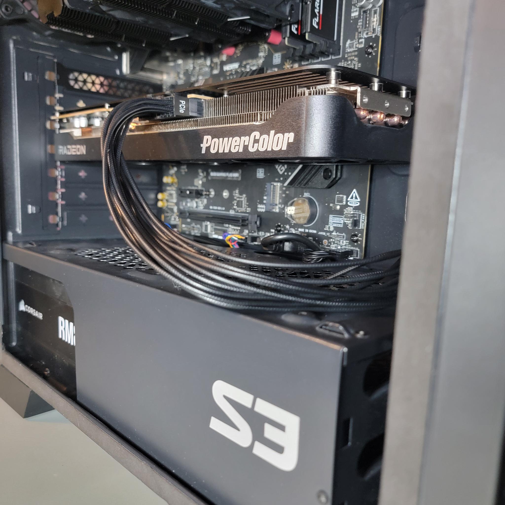PowerColor RX 9070 XT 16gb + Ryzen 7700x PC Build #47