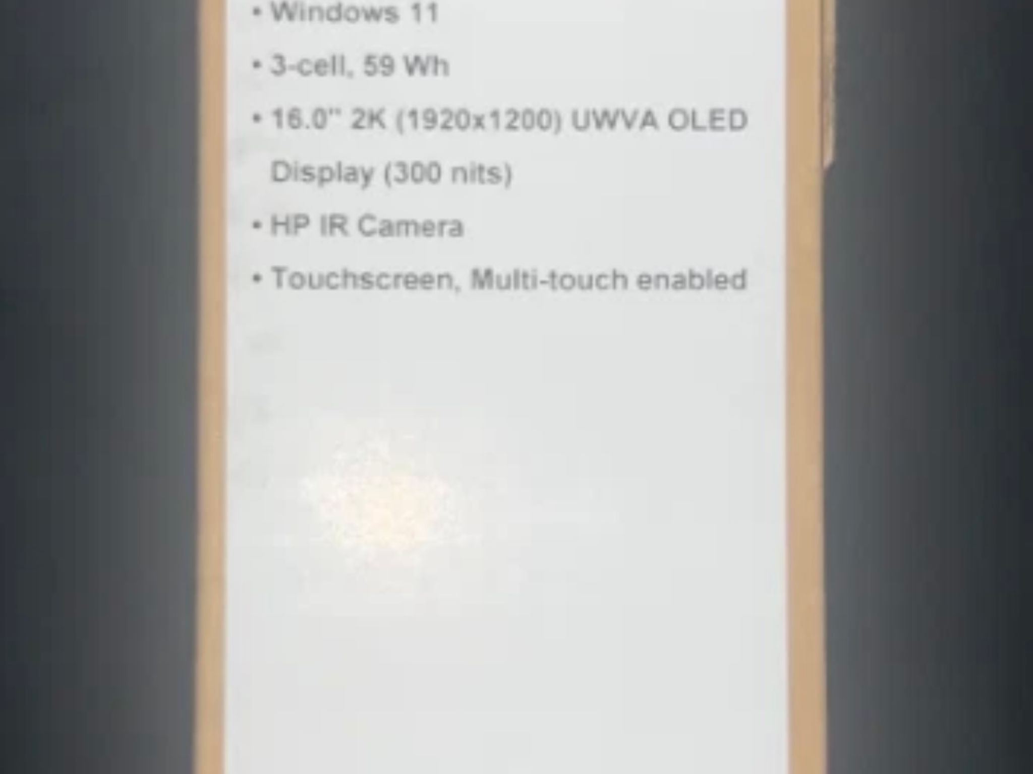 HP OmniBook 5 16" OLED Touch Snapdragon X Plus 32GB 512GB SSD Win 11