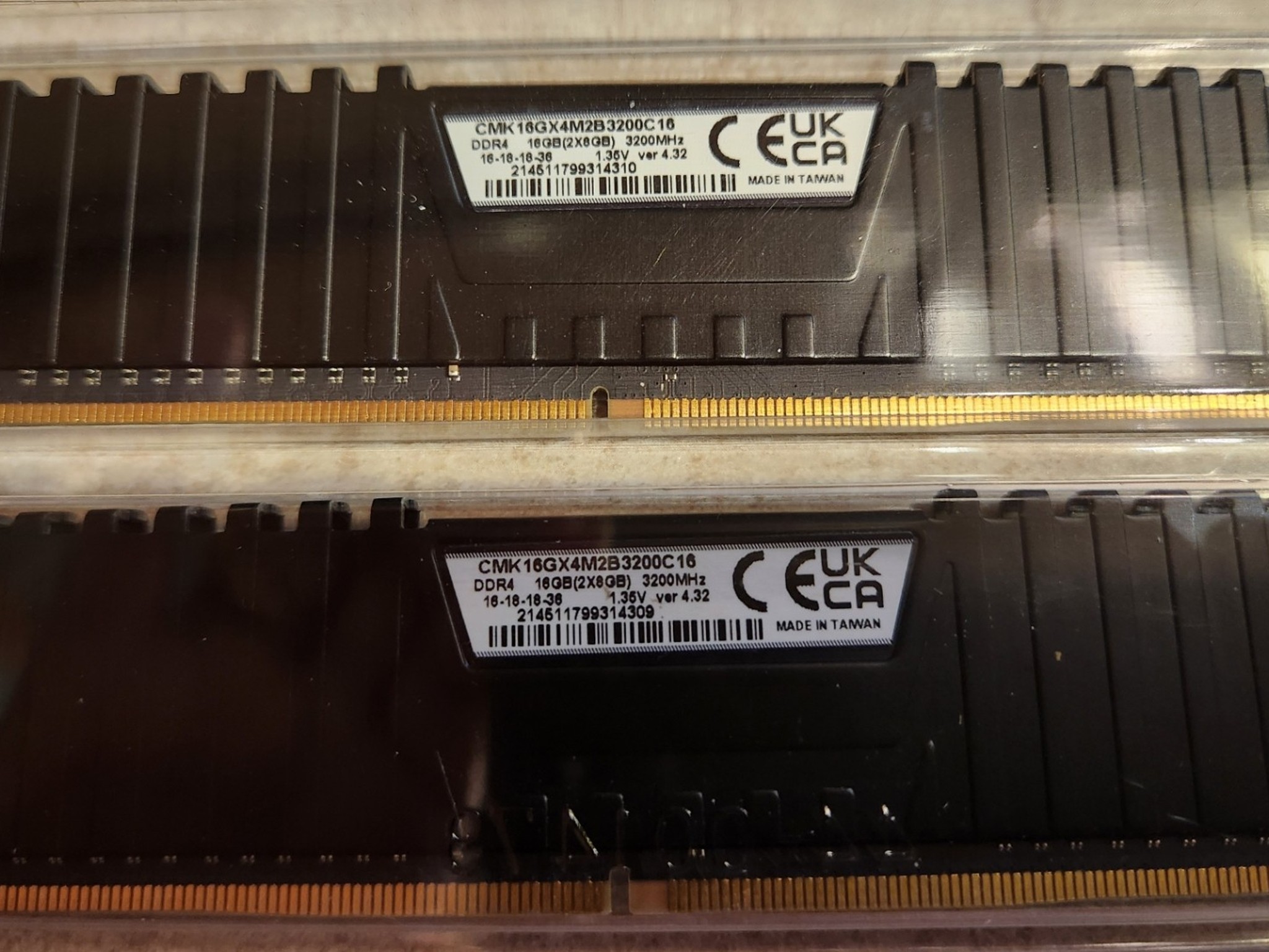 Corsair DDR4 Vengence LPX 16GB (2x8GB) kit