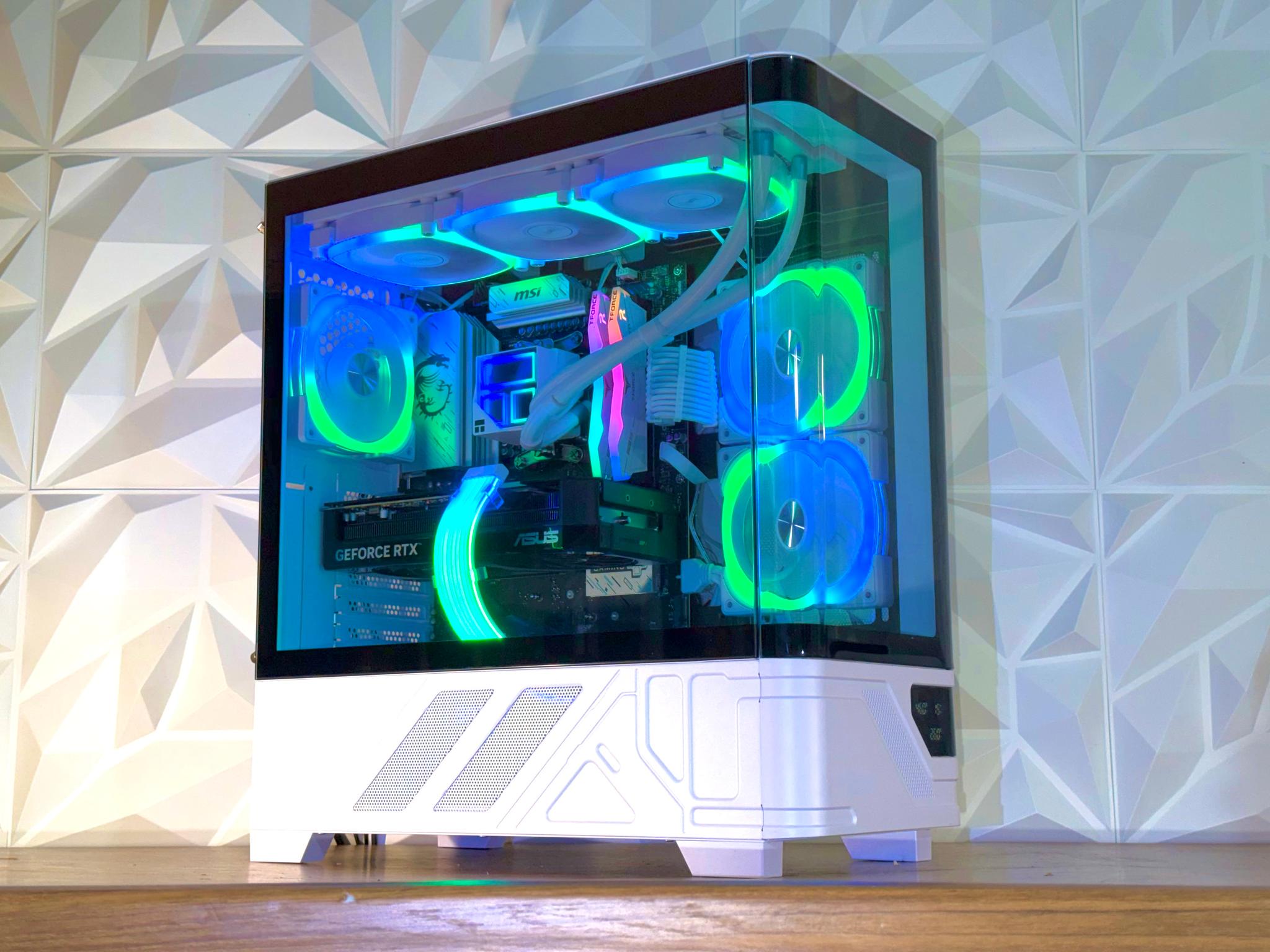 ❄️Ryzen 5 7600X3D + RTX 5070 | DDR5| 1TB SSD | Windows 11 Pro ❄️ “AURORA CUBE” LCD Showcase PC