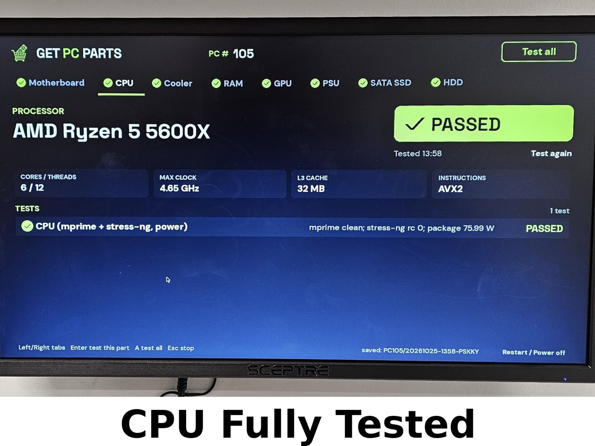 AMD Ryzen 5 5600X AM4