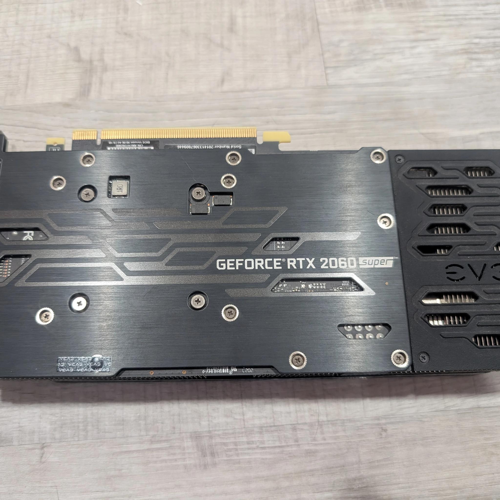 EVGA 2060 Super, 8GB, 256bit bus, 1x8pin connector