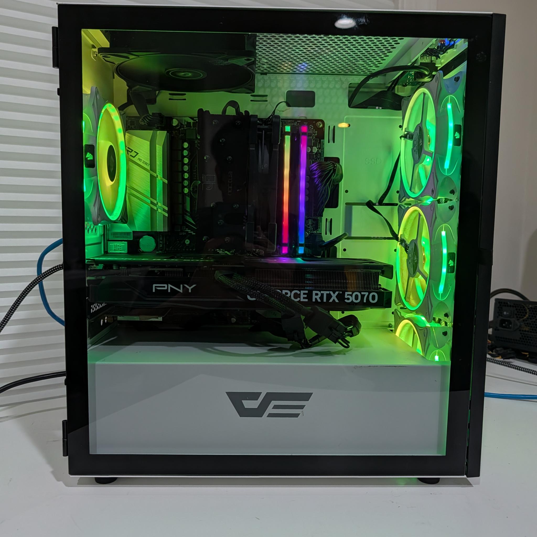 Gaming PC | Ryzen 7 5800X | RTX 5070 | 32GB RAM | 1TB SSD | Wi-Fi | Windows