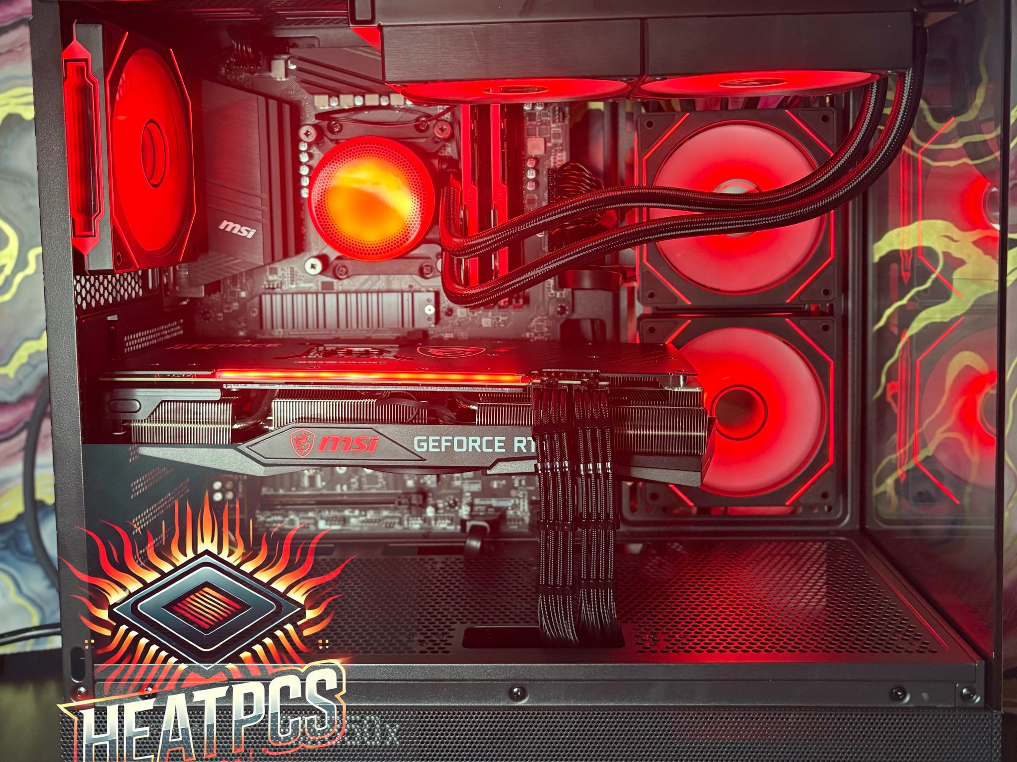 MSI Trio 3070 TI | Ryzen 7 5800X | Black 1440P gaming PC