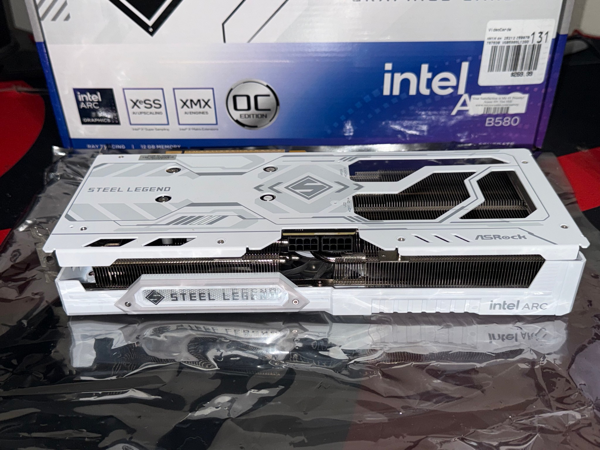 Intel Arc B580 ASRock Steel Legend 12GB VRAM