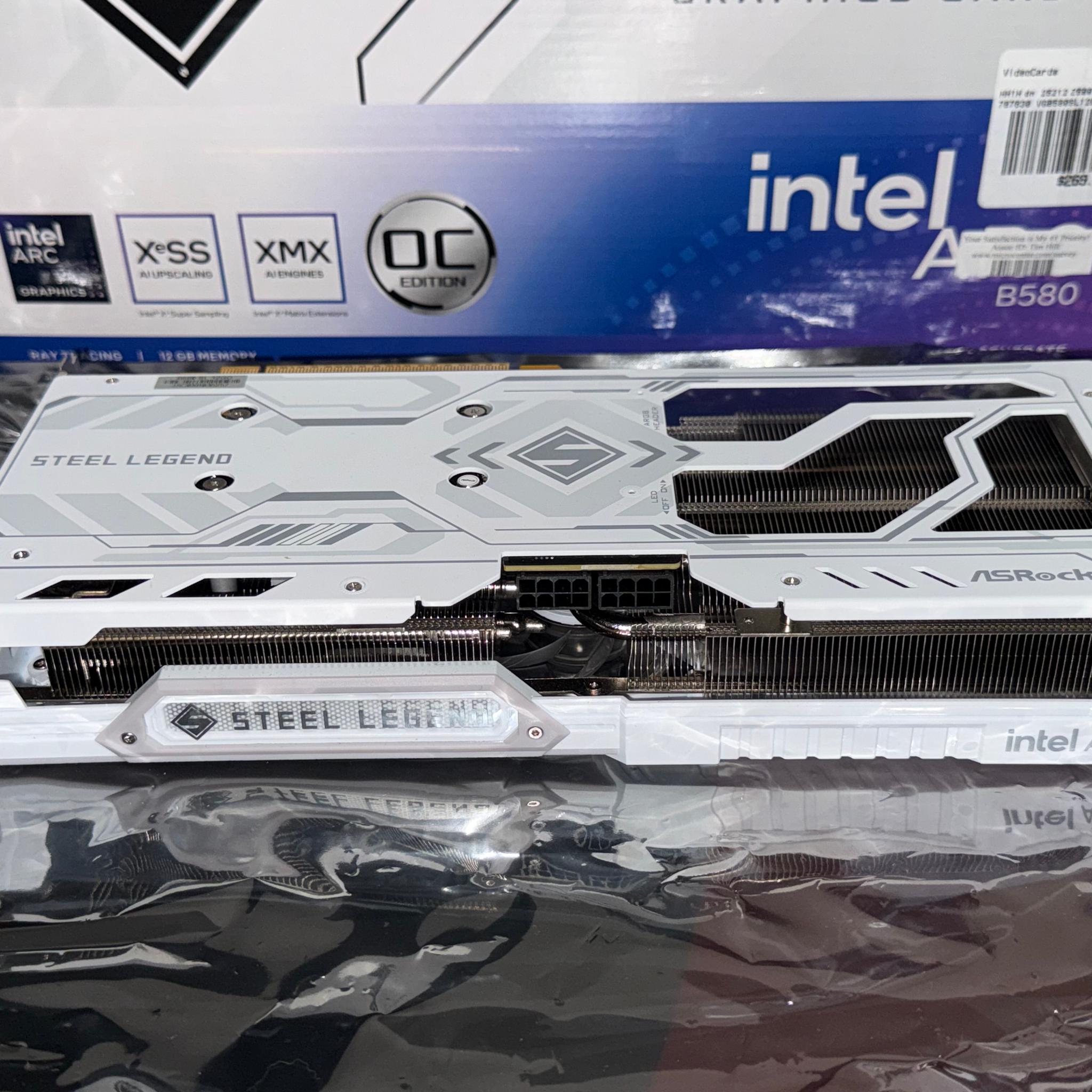 Intel Arc B580 ASRock Steel Legend 12GB VRAM