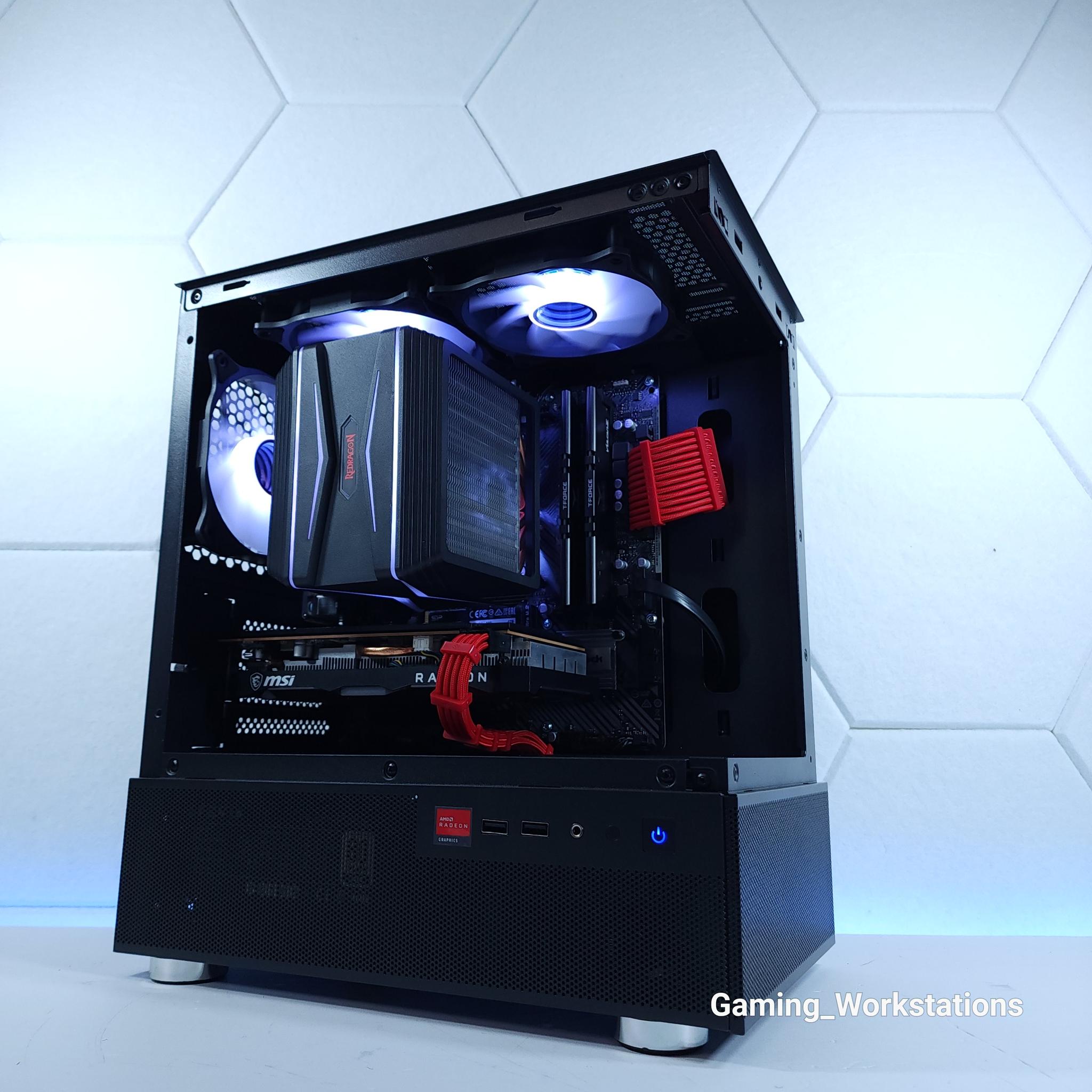 ❤️RX 6600XT●Ryzen 5 4500●1TB NVMe●16GB 3200MHz●1080p Gaming Computer