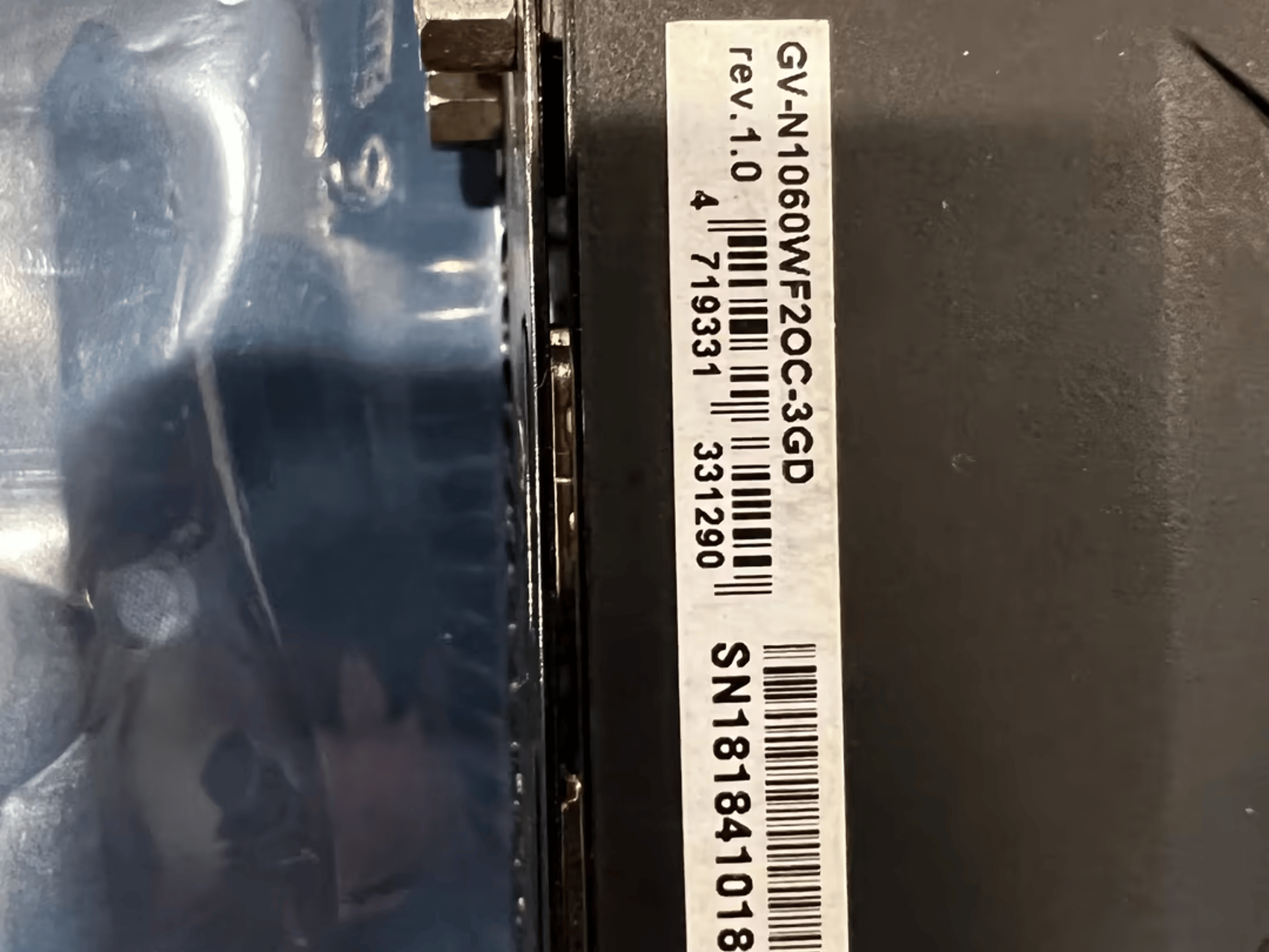 Gigabyte GTX 1060 3GB-OC