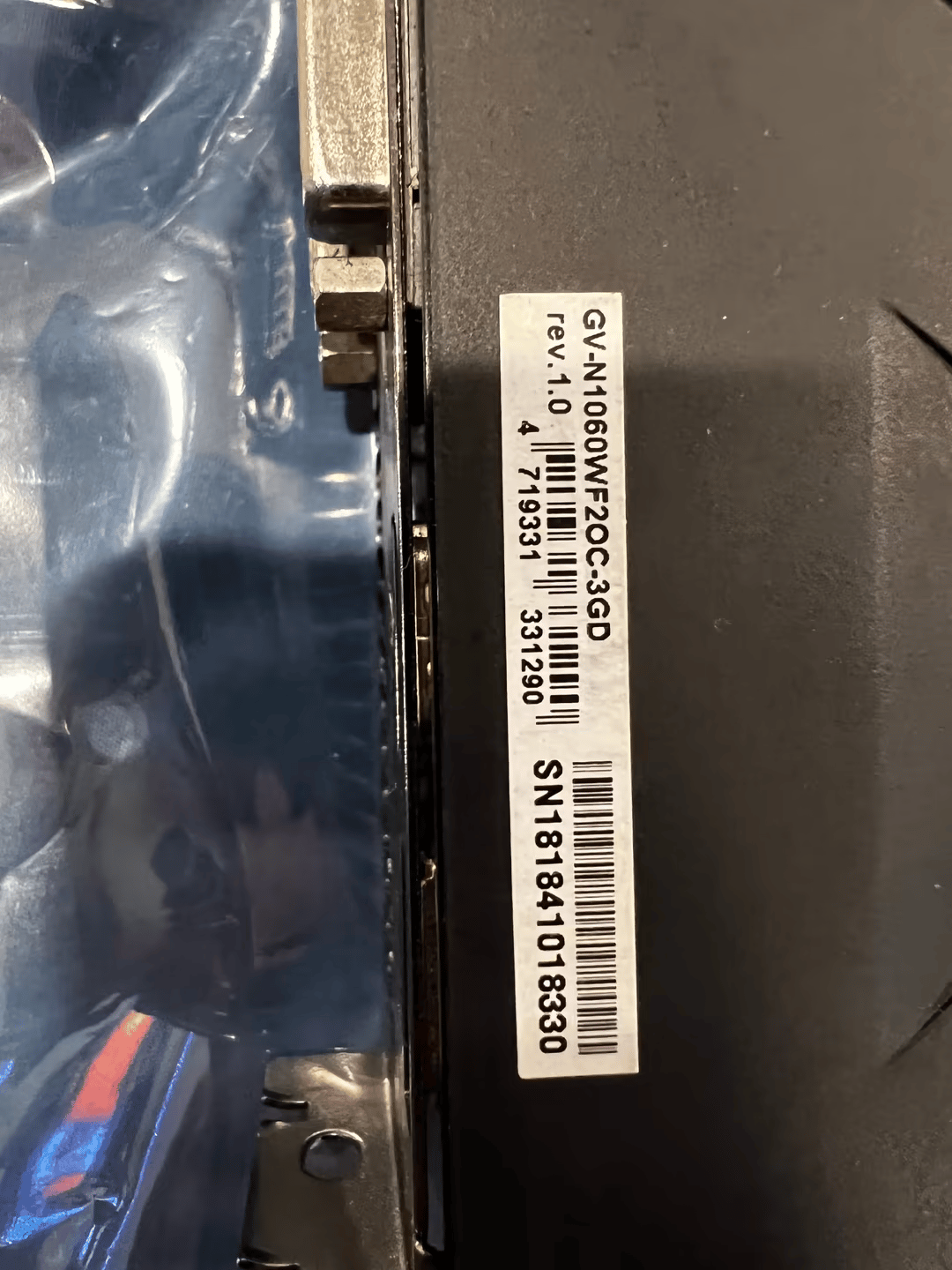 Gigabyte GTX 1060 3GB-OC
