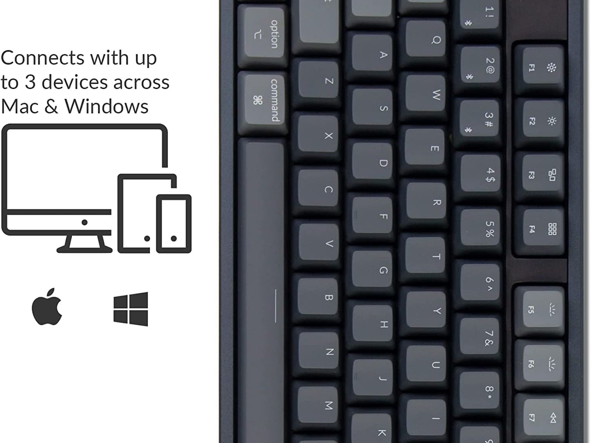 NEW! Keychron K10 RGB Full Size Layout Hot-Swappable Mechanical Keyboard - Aluminum Frame