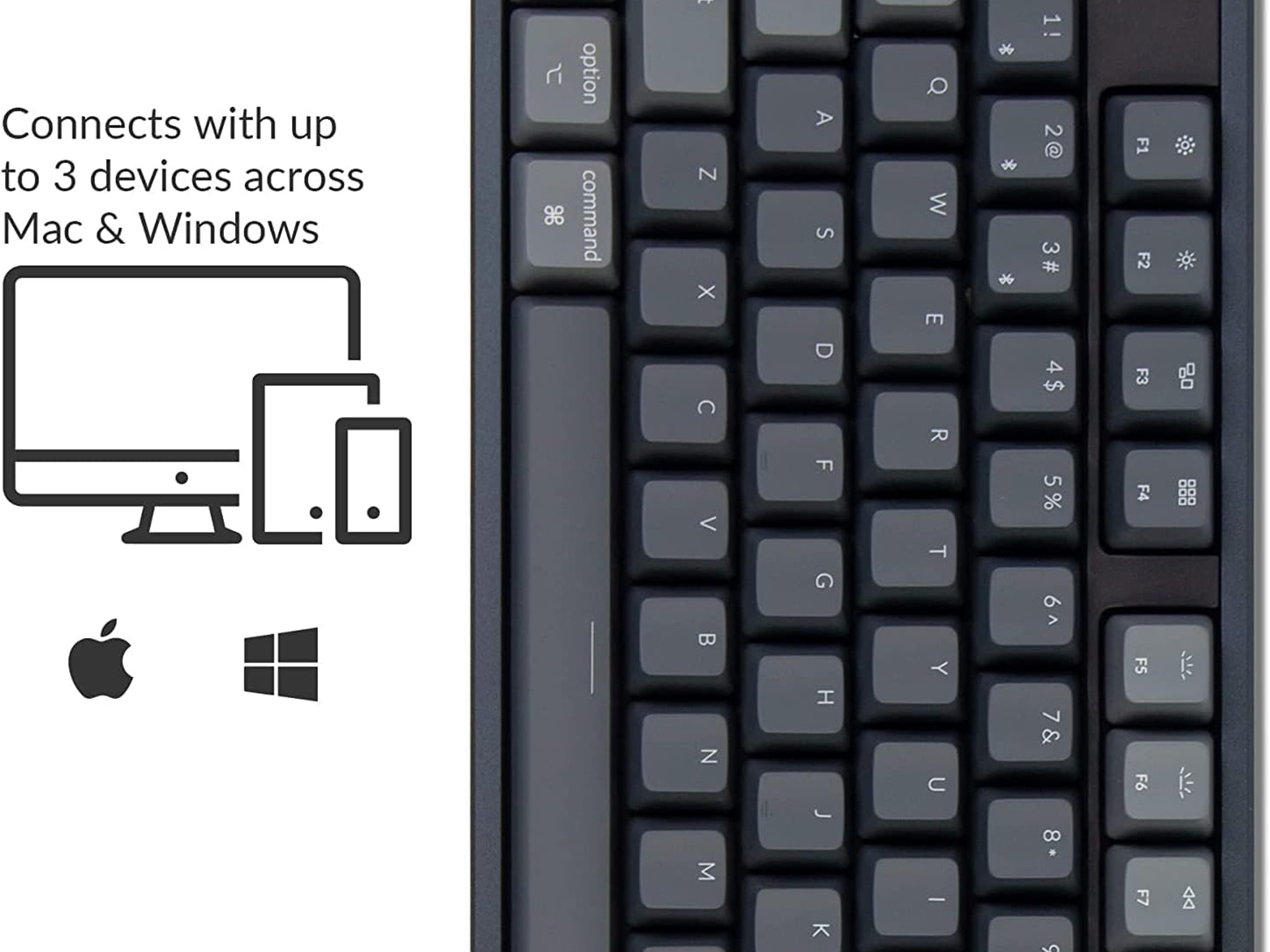 NEW! Keychron K10 RGB Full Size Layout Hot-Swappable Mechanical Keyboard - Aluminum Frame