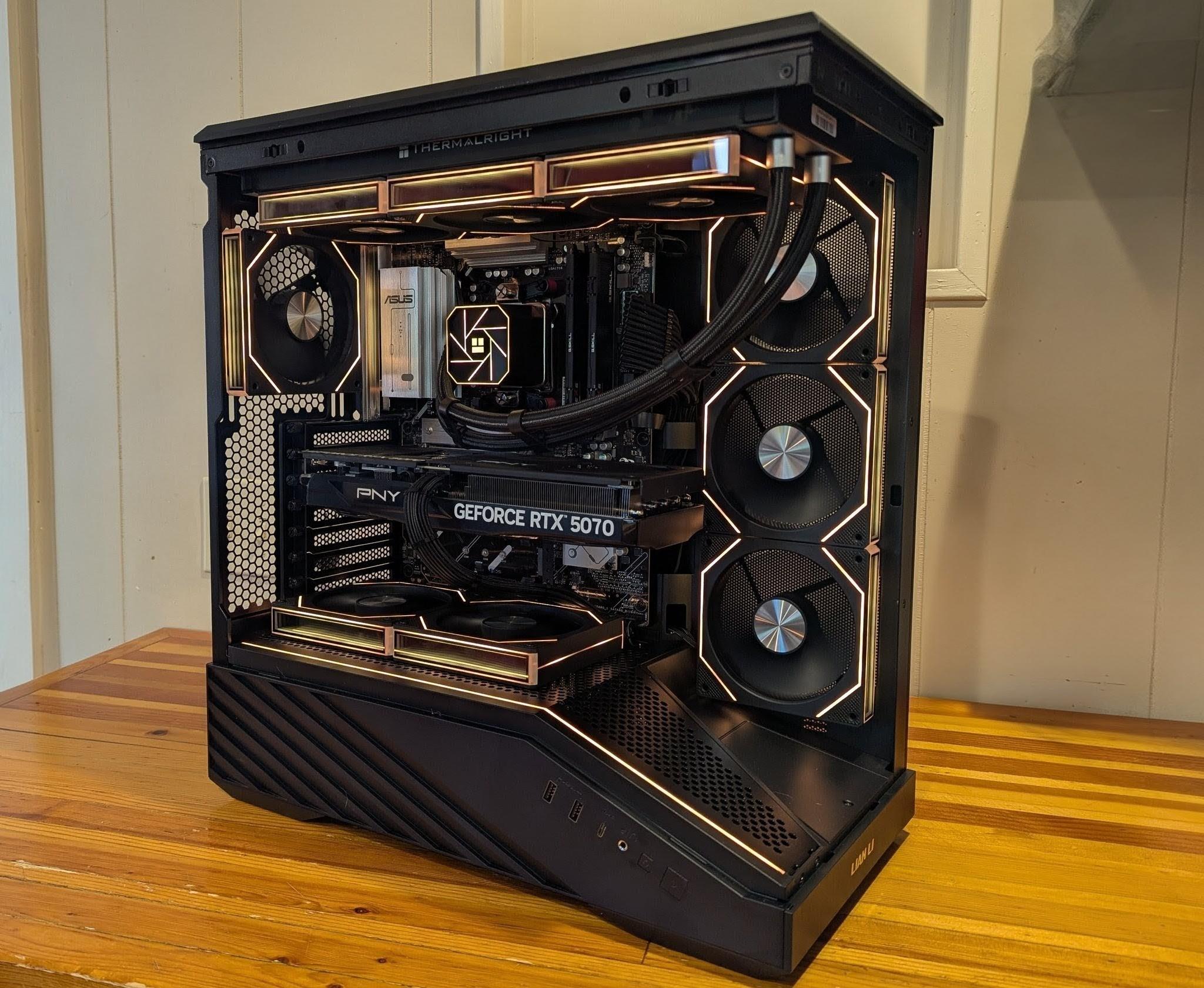 🖤 Ryzen 5 9600X | RTX 5070 | 32GB DDR5 | 1440p Gaming PC 🖤