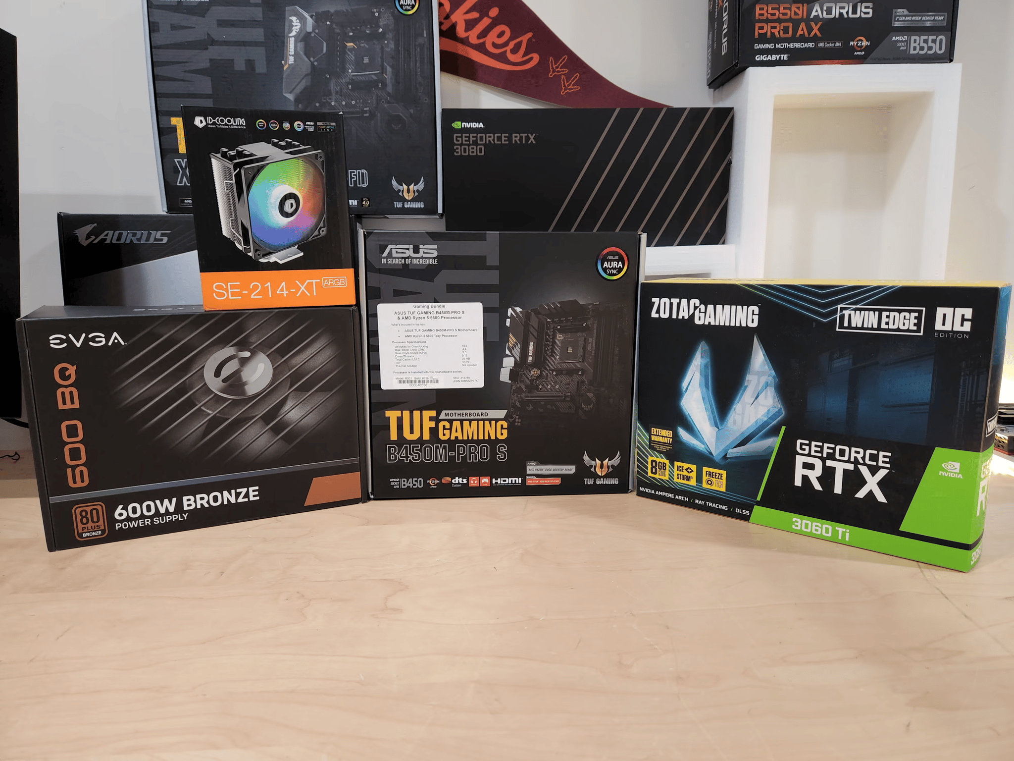 JT-3 | Ryzen 5 5600 | RTX 3060 Ti | 16GB RAM | 2TB SSD | Wi-Fi | Windows 11 Pro