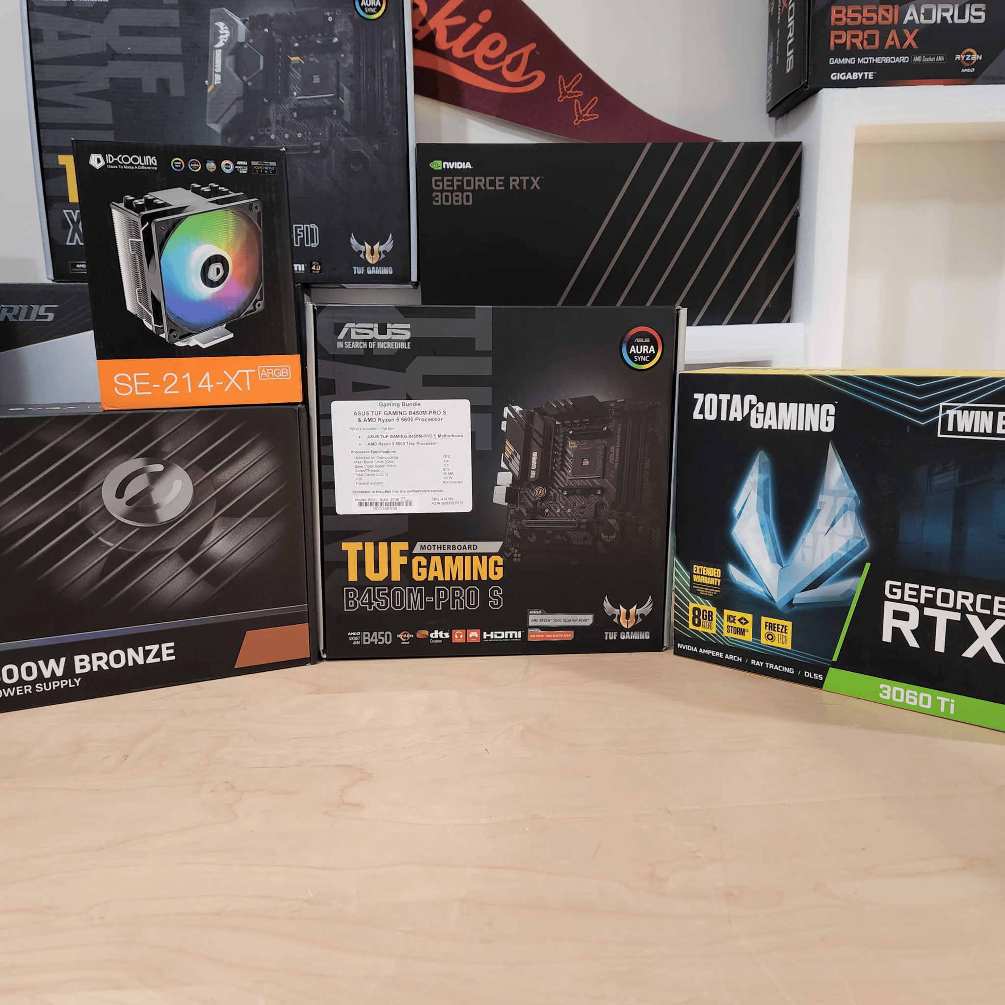 JT-3 | Ryzen 5 5600 | RTX 3060 Ti | 16GB RAM | 2TB SSD | Wi-Fi | Windows 11 Pro