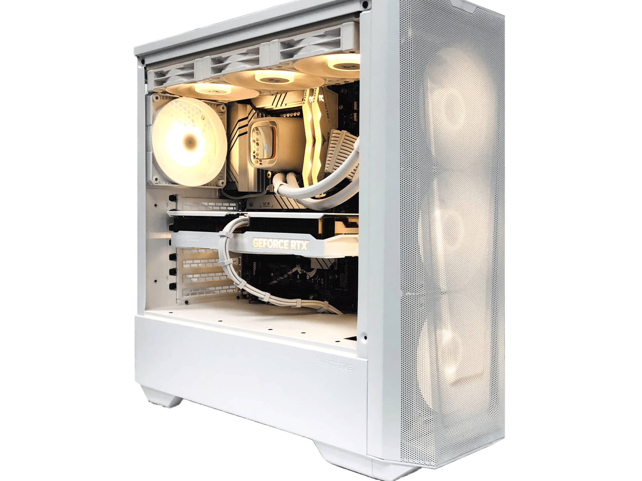 The Guardian White i7-12700KF 5.8GHz, RTX 4060  12GB, 1TB NVME SSD, 32GB RGB DDR5, 850W PSU