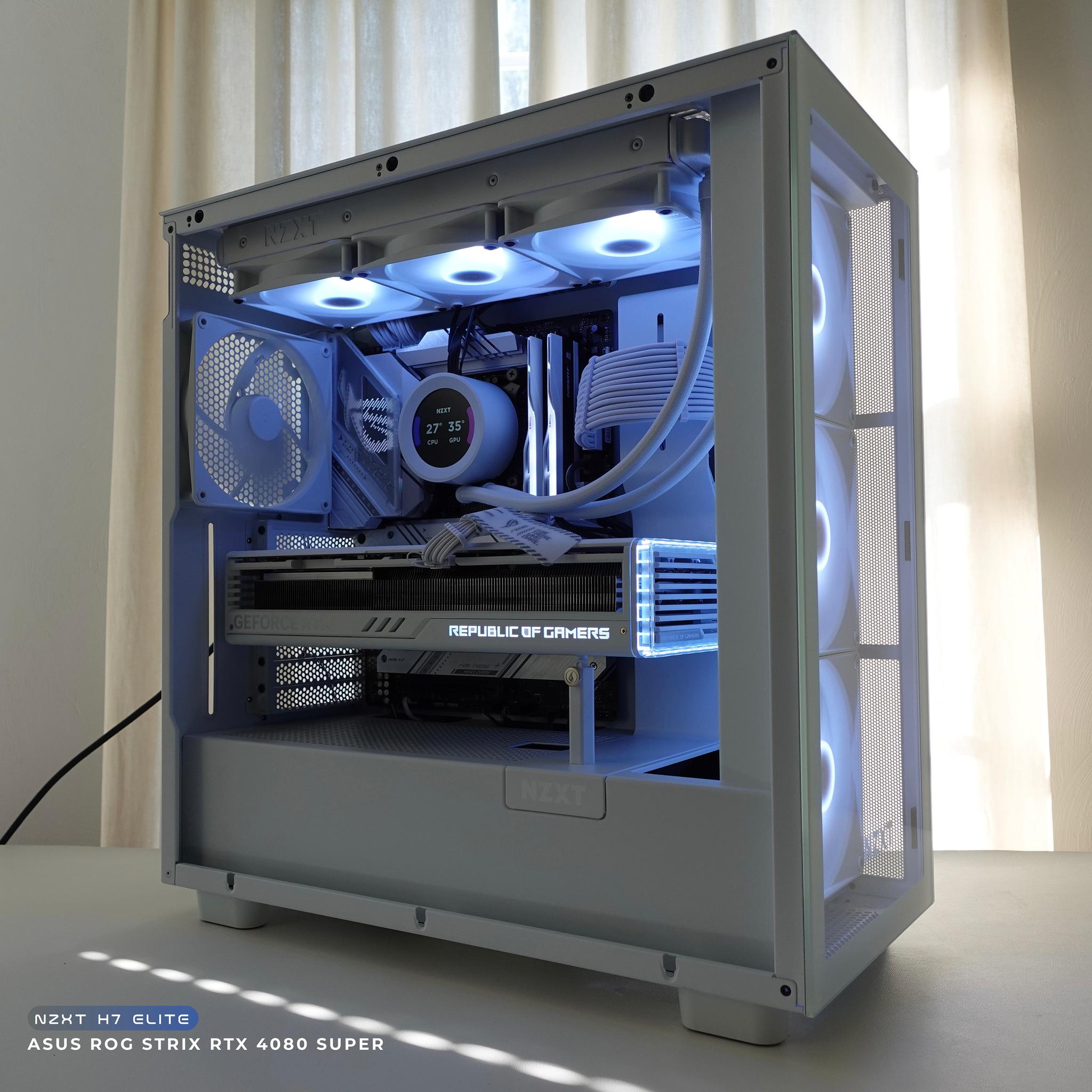 Ultra 4K Gaming PC Intel Core i5-13600KF ASUS ROG STRIX RTX 4080 SUPER 2TB NVMe DDR5-6400 Windows 11