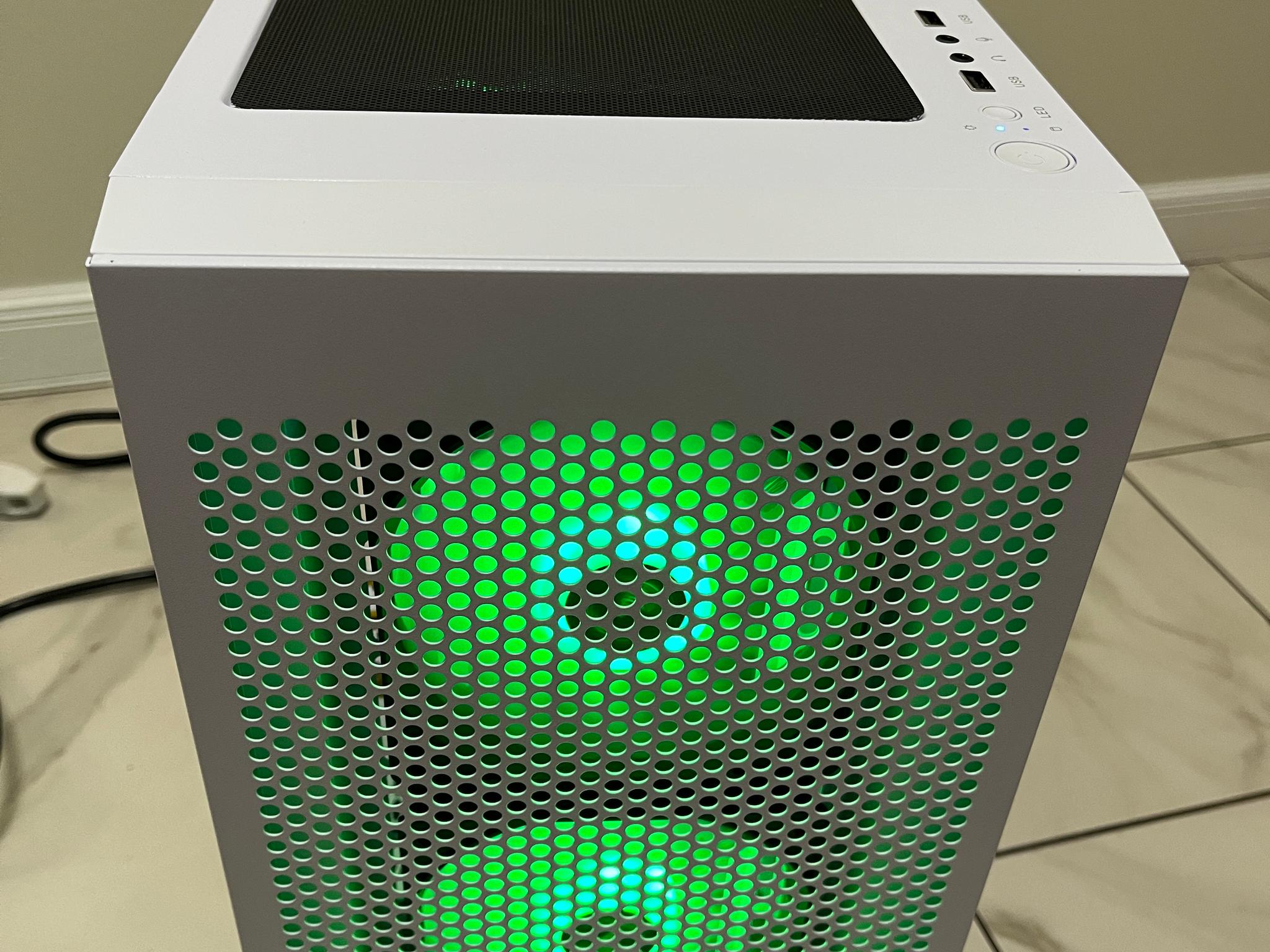 NVIDIA RTX 2060, Intel i5-7500, 12GB RAM, 870 GB Storage, RGB Gaming PC w/ Wi-Fi & Bluetooth