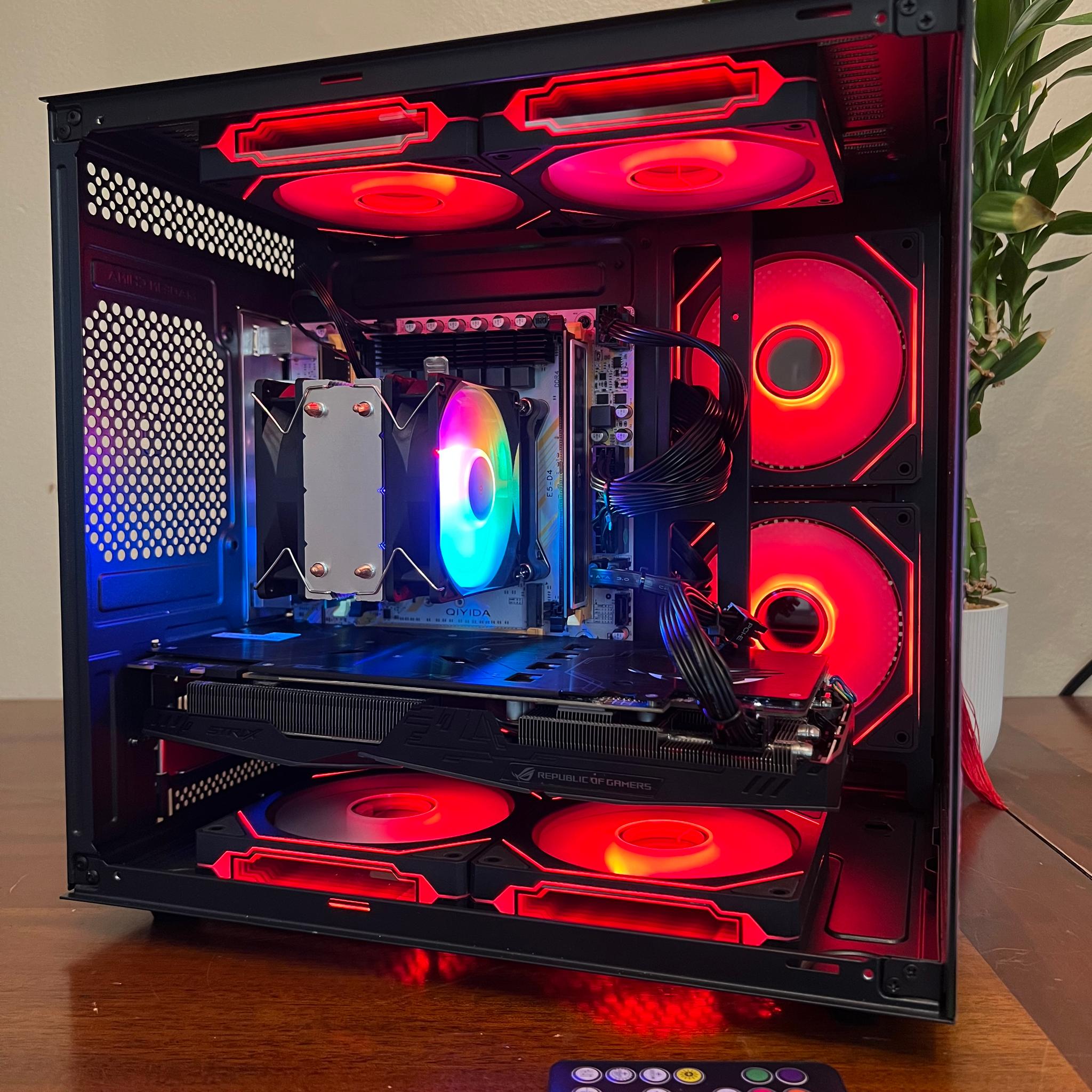 Intel 10 Core Gaming PC GTX 1070 1.2tb Storage 32GB RAM WIFi WINDOWS 11 Pro