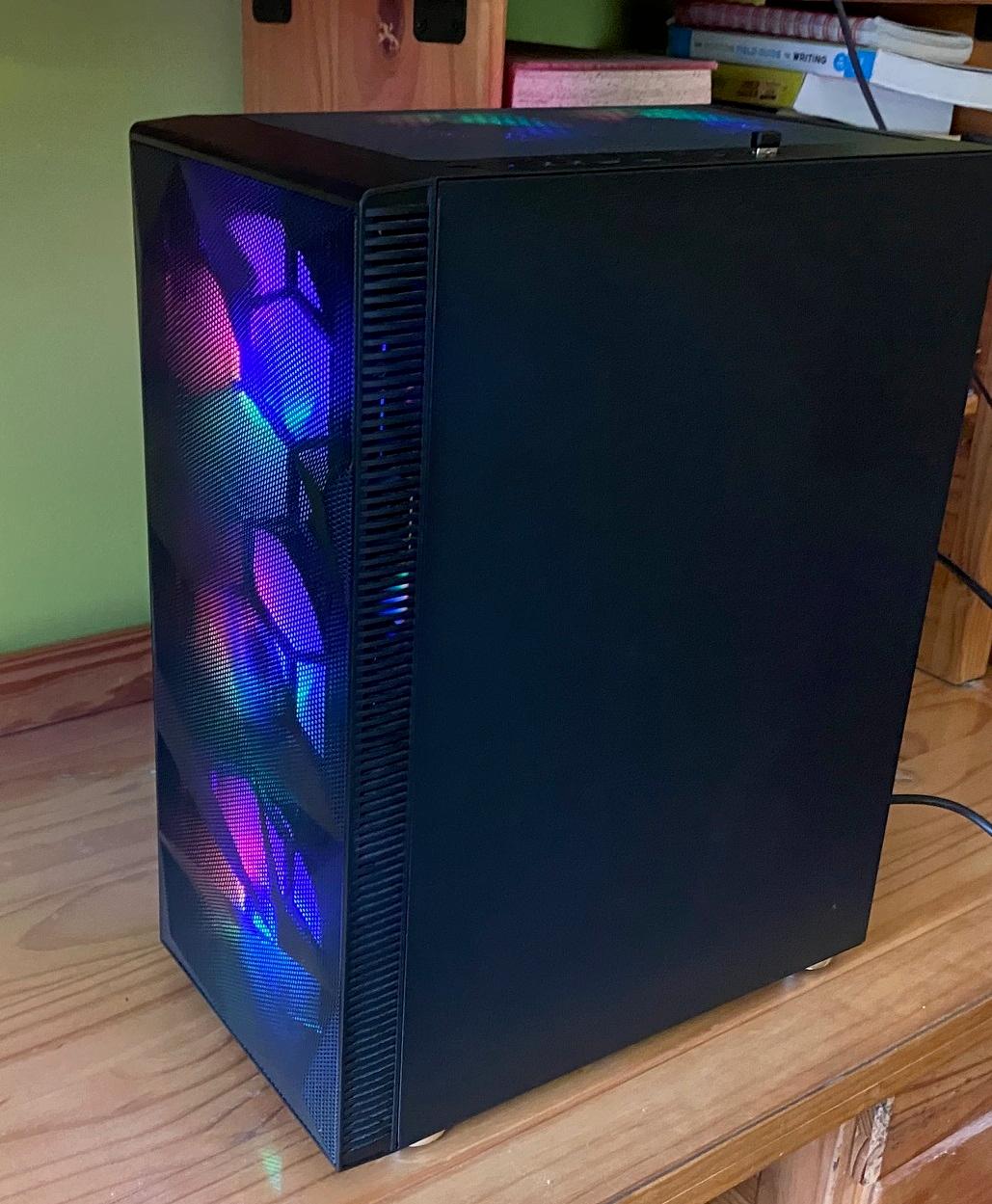 Custom-Built Gaming PC, 16GB RAM, 1 TB Storage, 6-core AMD Ryzen-5 7600X CPU, 16 GB VRAM