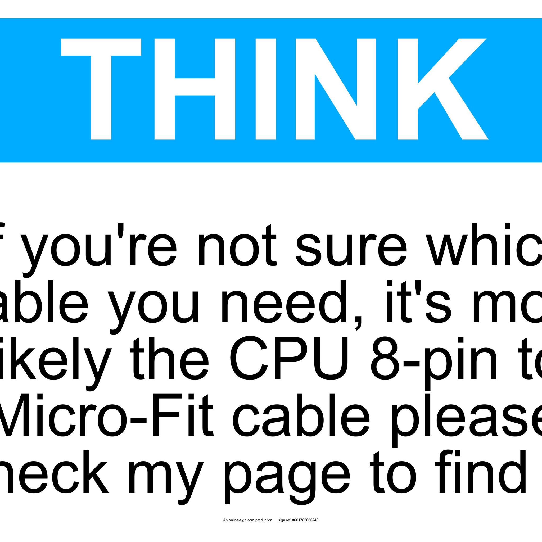 Bc250 power cables