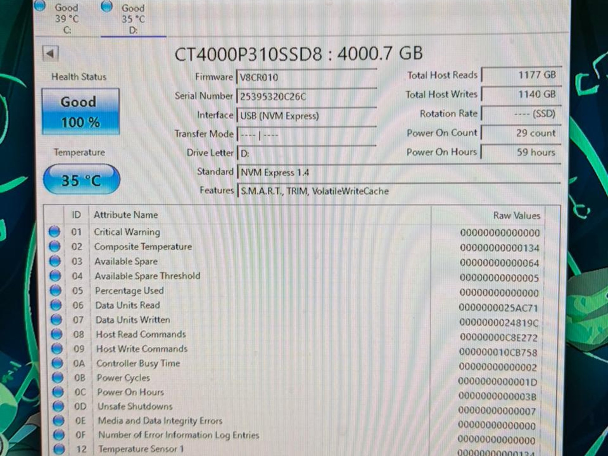 CRUCIAL P310 4TB