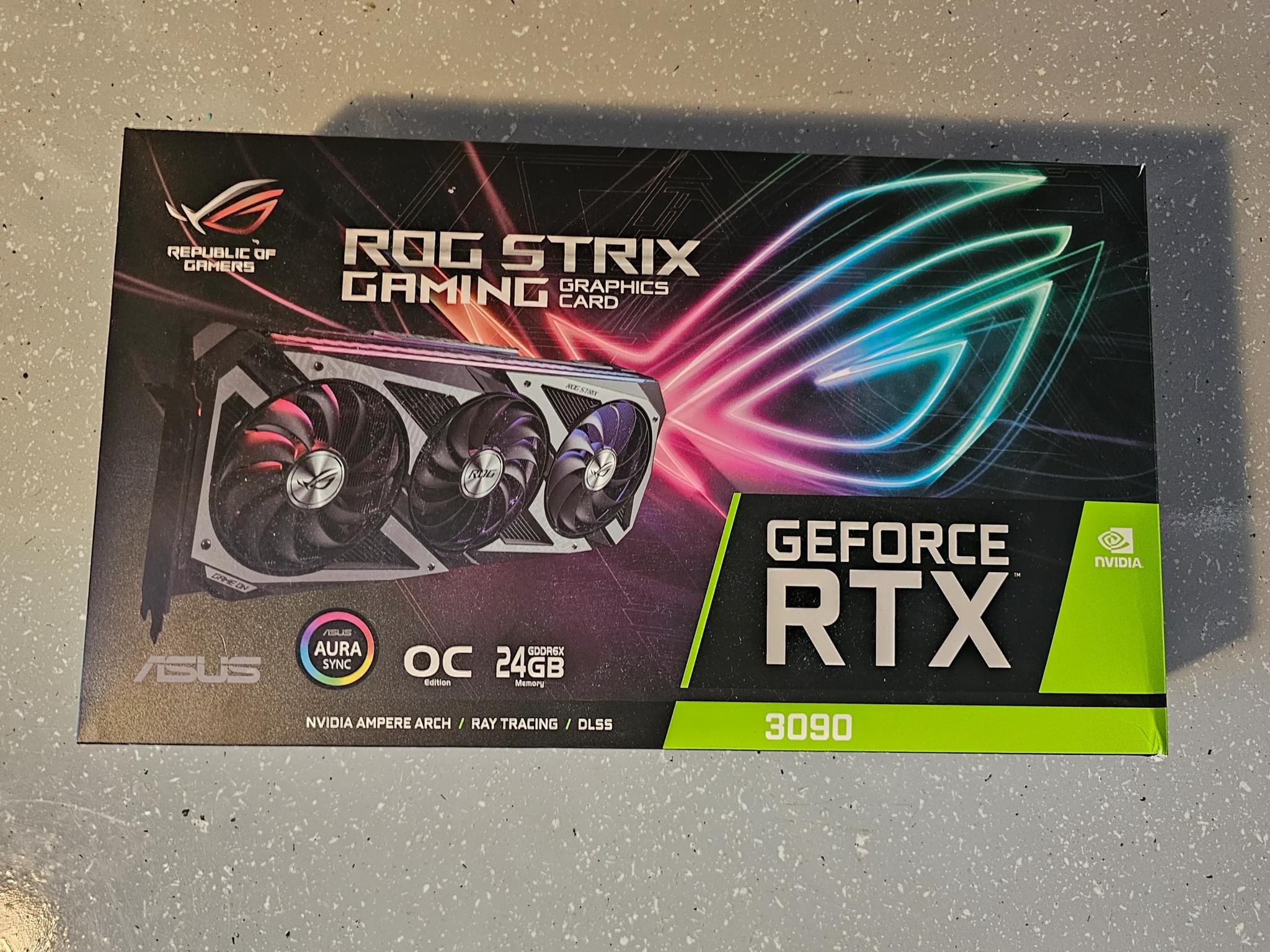 ASUS RTX 3090 ROG STRIX GPU