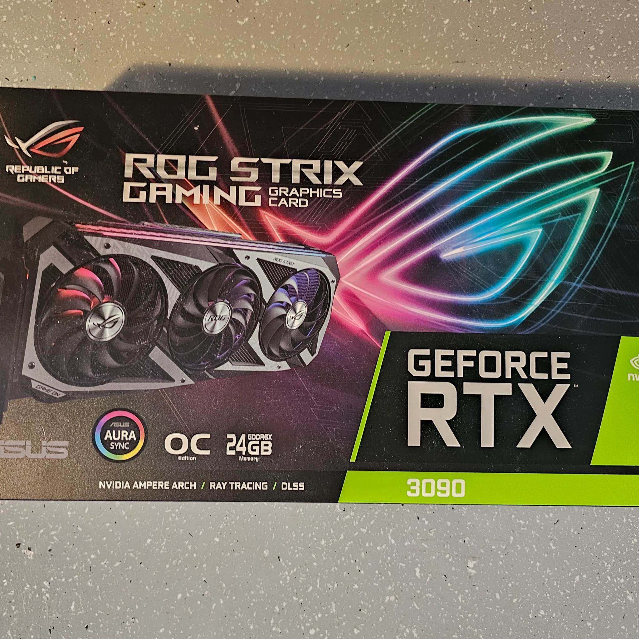 ASUS RTX 3090 ROG STRIX GPU