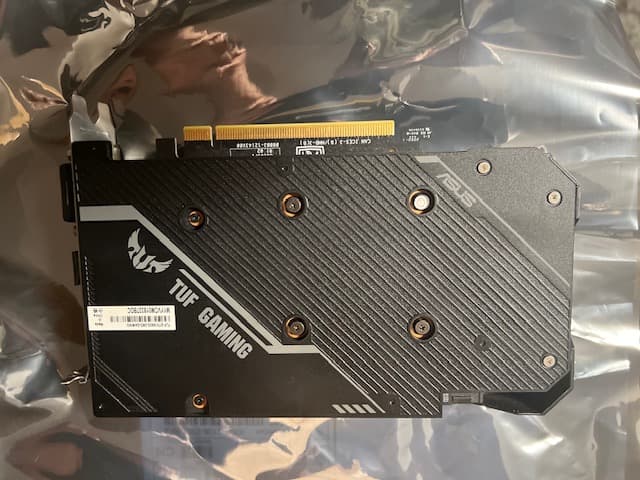 ASUS NVIDIA GeForce GTX 1660 Super TUF Overclocked Dual-Fan 6GB GDDR6 PCIe 3.0 Graphics Card