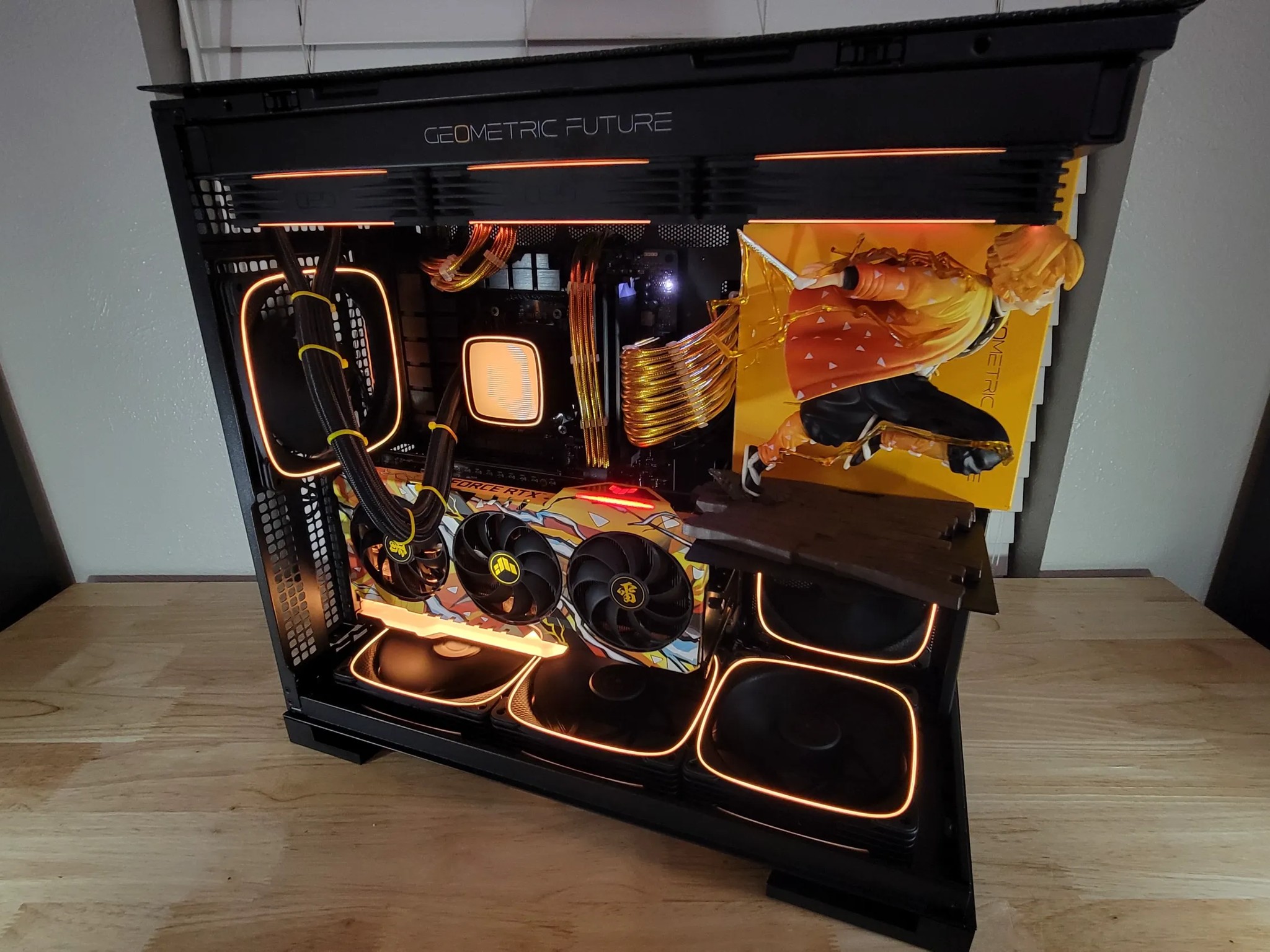 DEMON SLAYER ZENITSU |R5 7600X | RTX 3060 12Gb | Win 11 Pro | 64Gb @6000MT/s