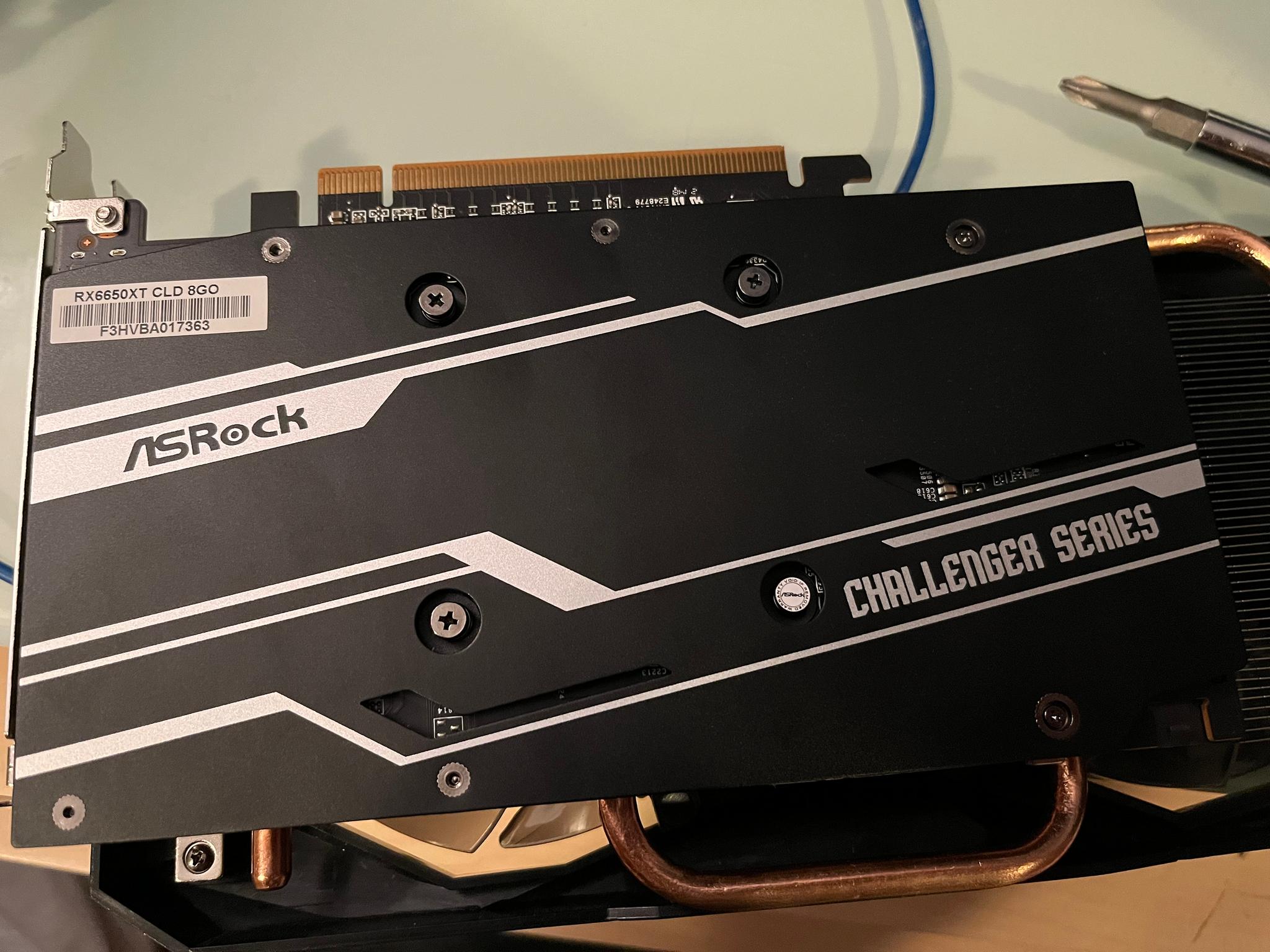ASRock 6650xt 8gb oc