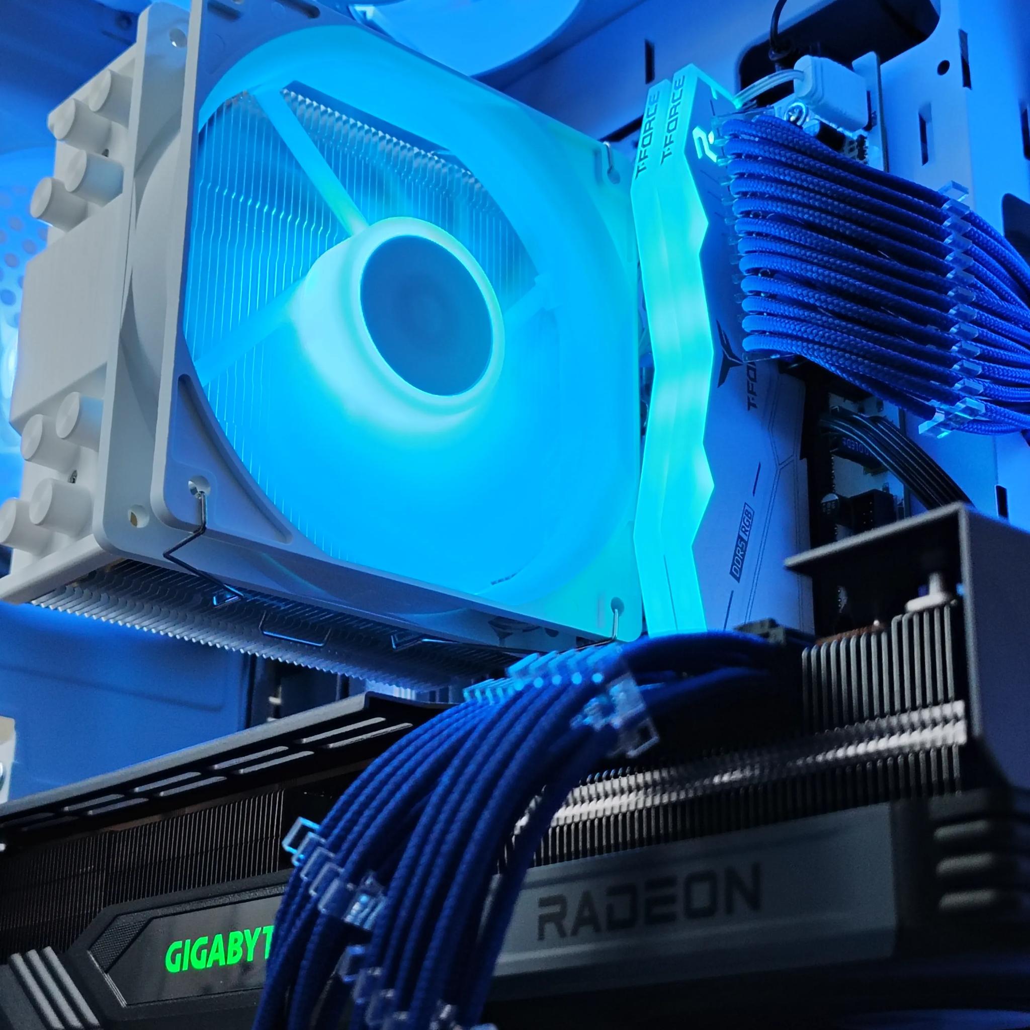 [$92 off]FRO$TY❄️1440p Gaming/Steaming❄️Ryzen 5 7500F, RX 7800XT 16GB, 32GB RAM, 1TB SSD Gaming PC❄️