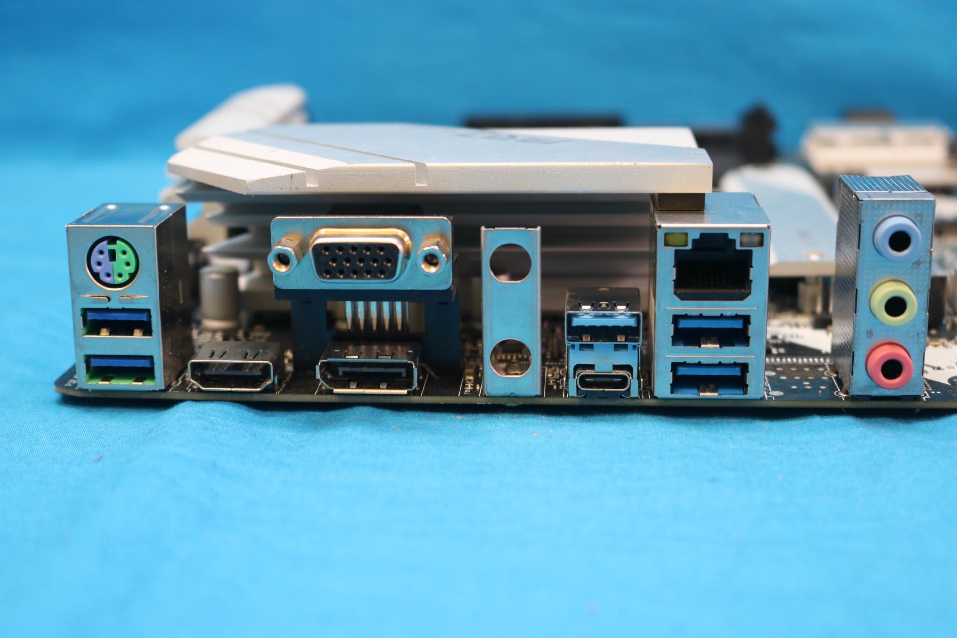 ASRock Z490M Pro4 Intel Socket LGA1200 DDR4 MicroATX Desktop Motherboard No I/O Shield