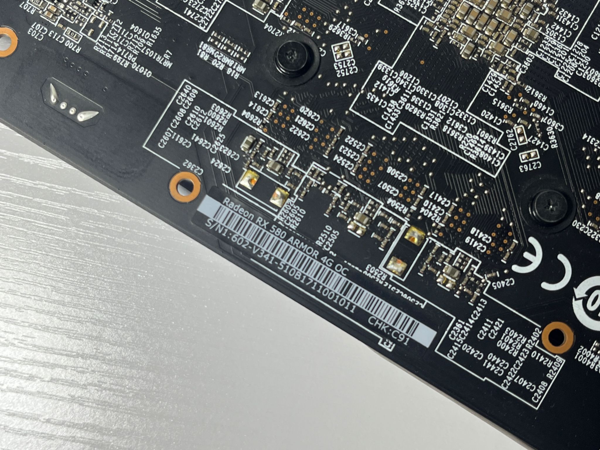 MSI RX 580 ARMOR 4GB OC