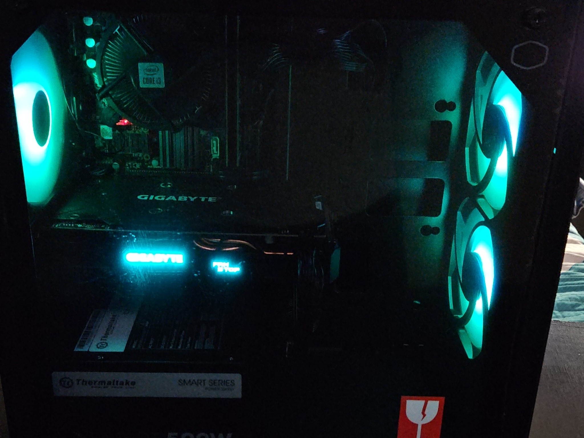 Budget 1080p gaming pc I7 RX 580