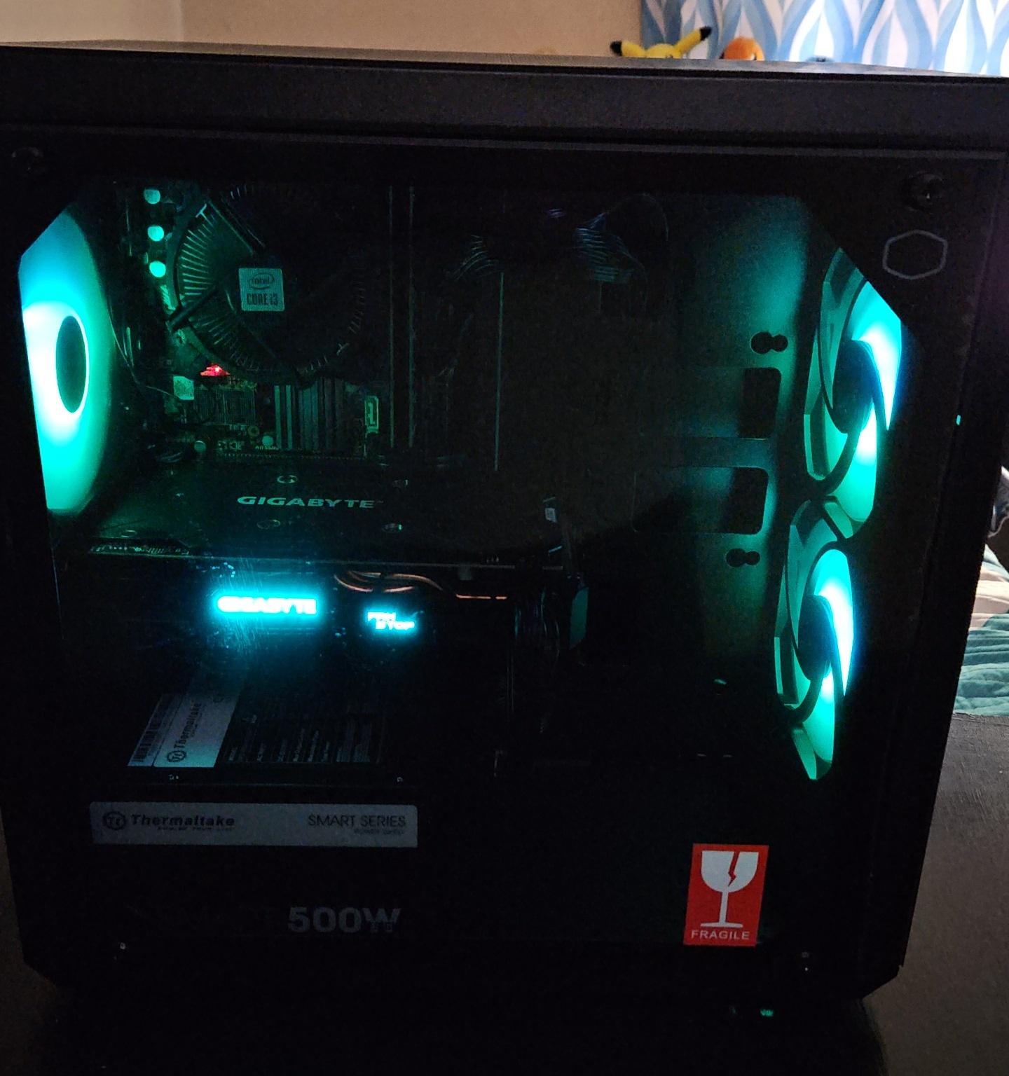Budget 1080p gaming pc I7 RX 580