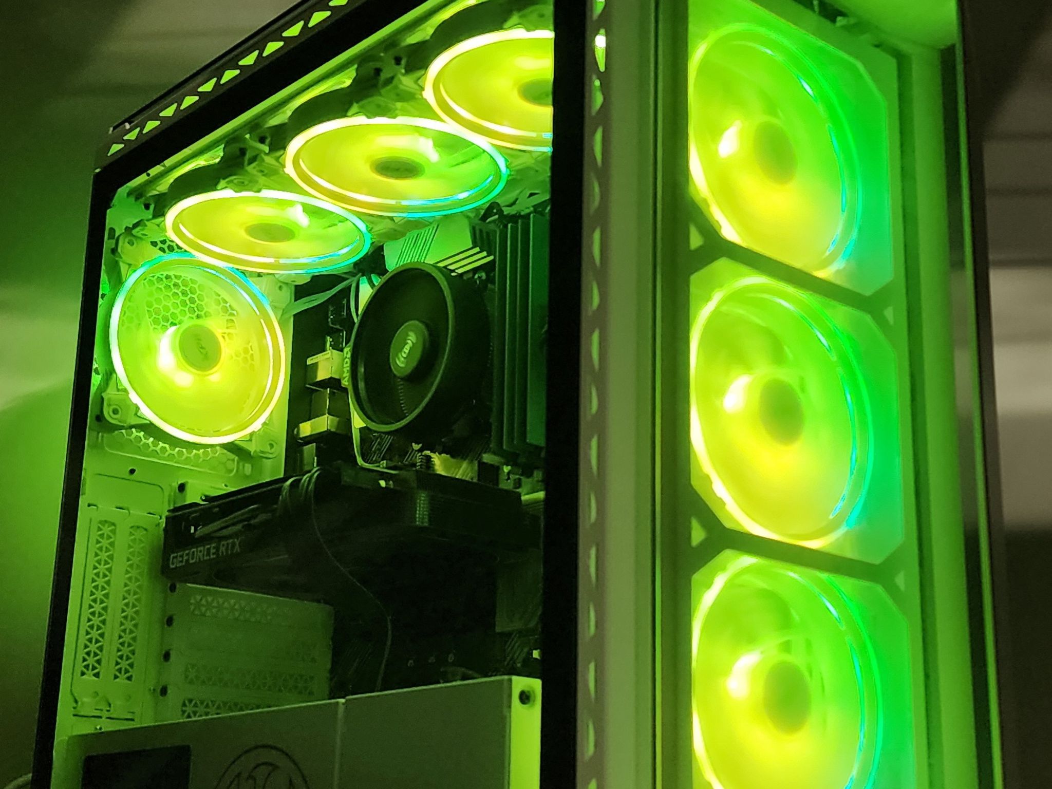 Gaming PC Ryzen 5 5500 16GB RAM 500GB SSD RTX 3060 Ti 8GB Windows 11 Computer