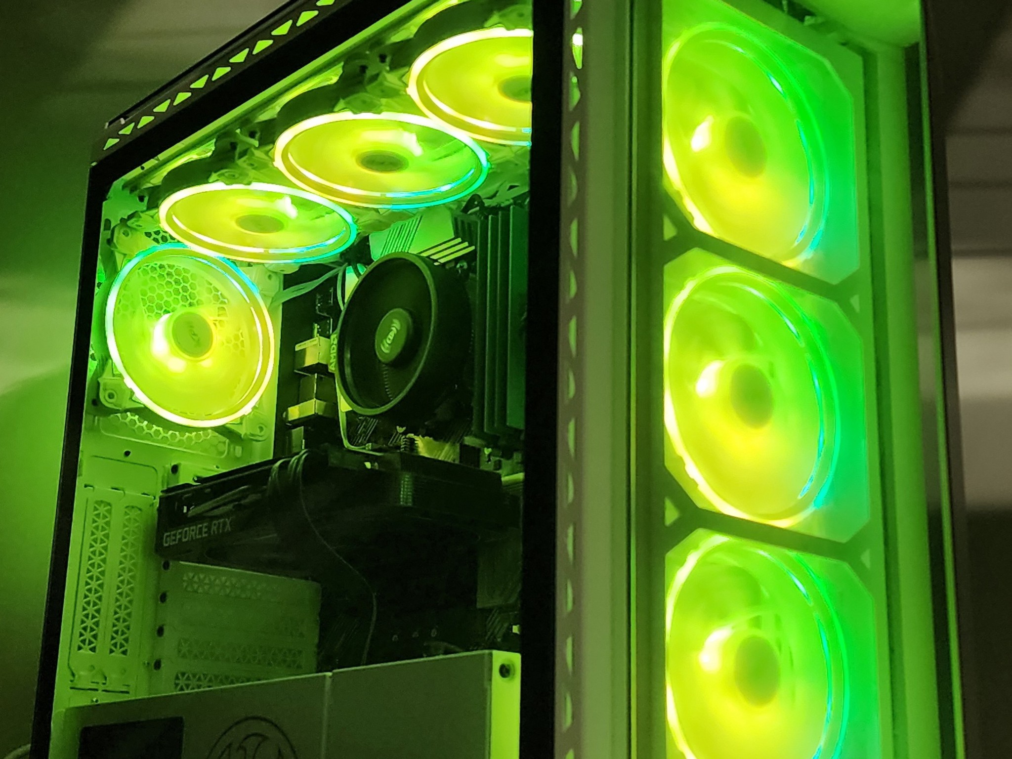 Gaming PC Ryzen 5 5500 16GB RAM 500GB SSD RTX 3060 Ti 8GB Windows 11 Computer