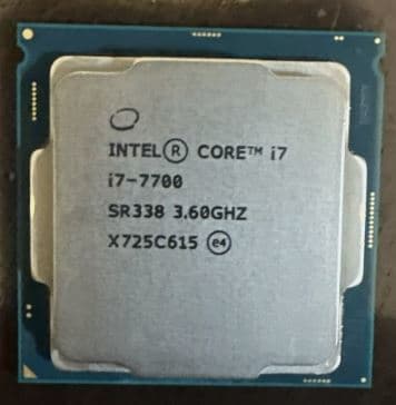 Intel Core I7-7700 Processor