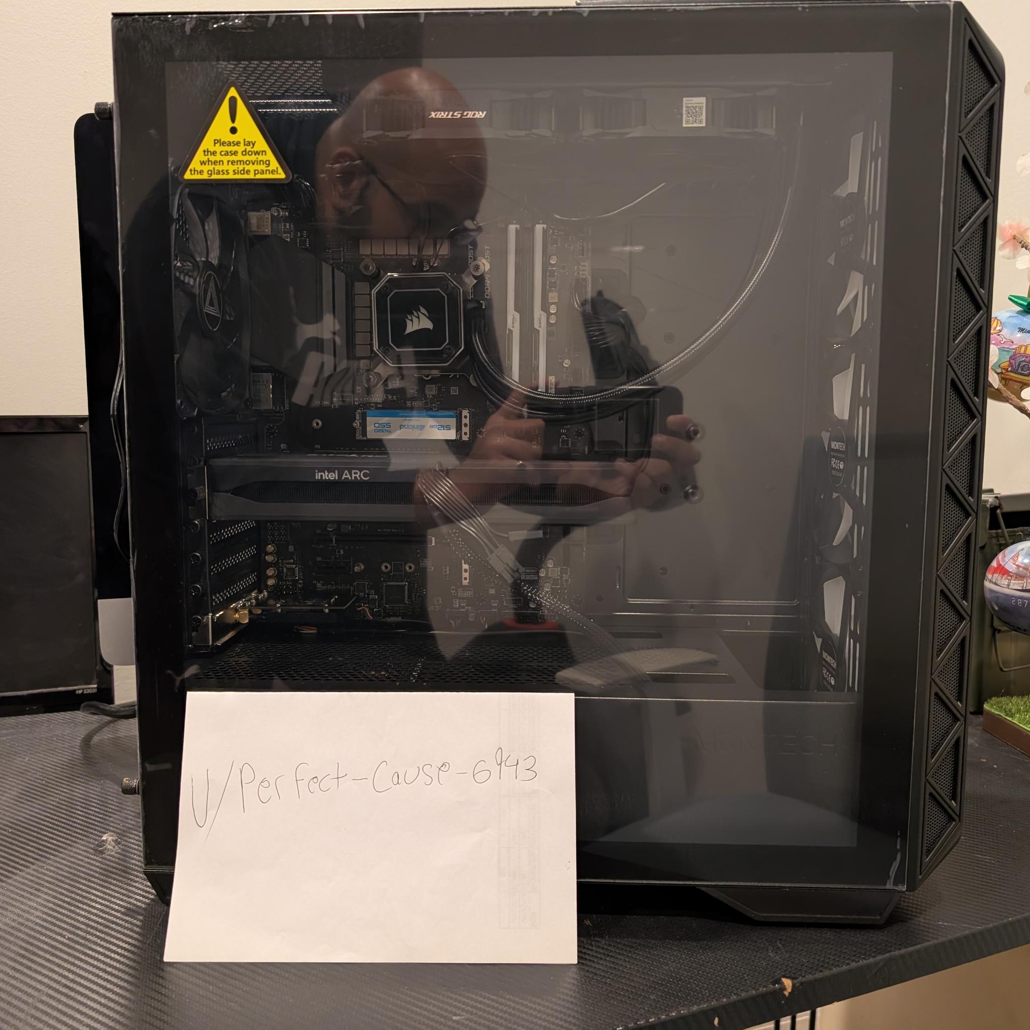 Intel Arc B580 Budget Gaming PC with i7-10700k