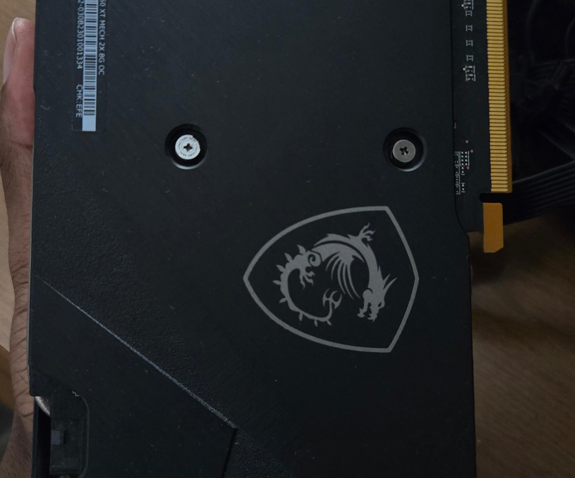 Rx 6650xt msi mech 2x