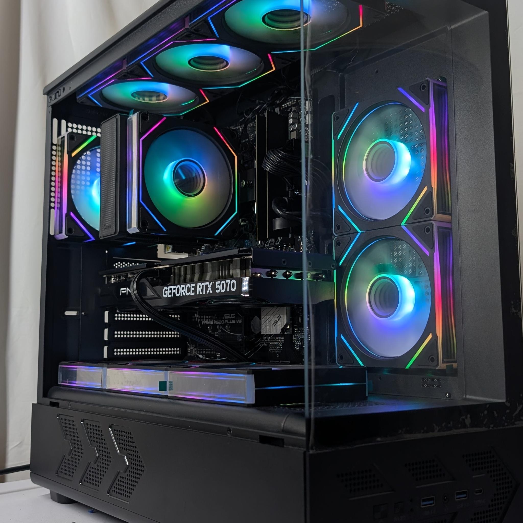 RTX 5070 | RYZEN 5 7500F | 16GB DDR5 | 650W PSU |