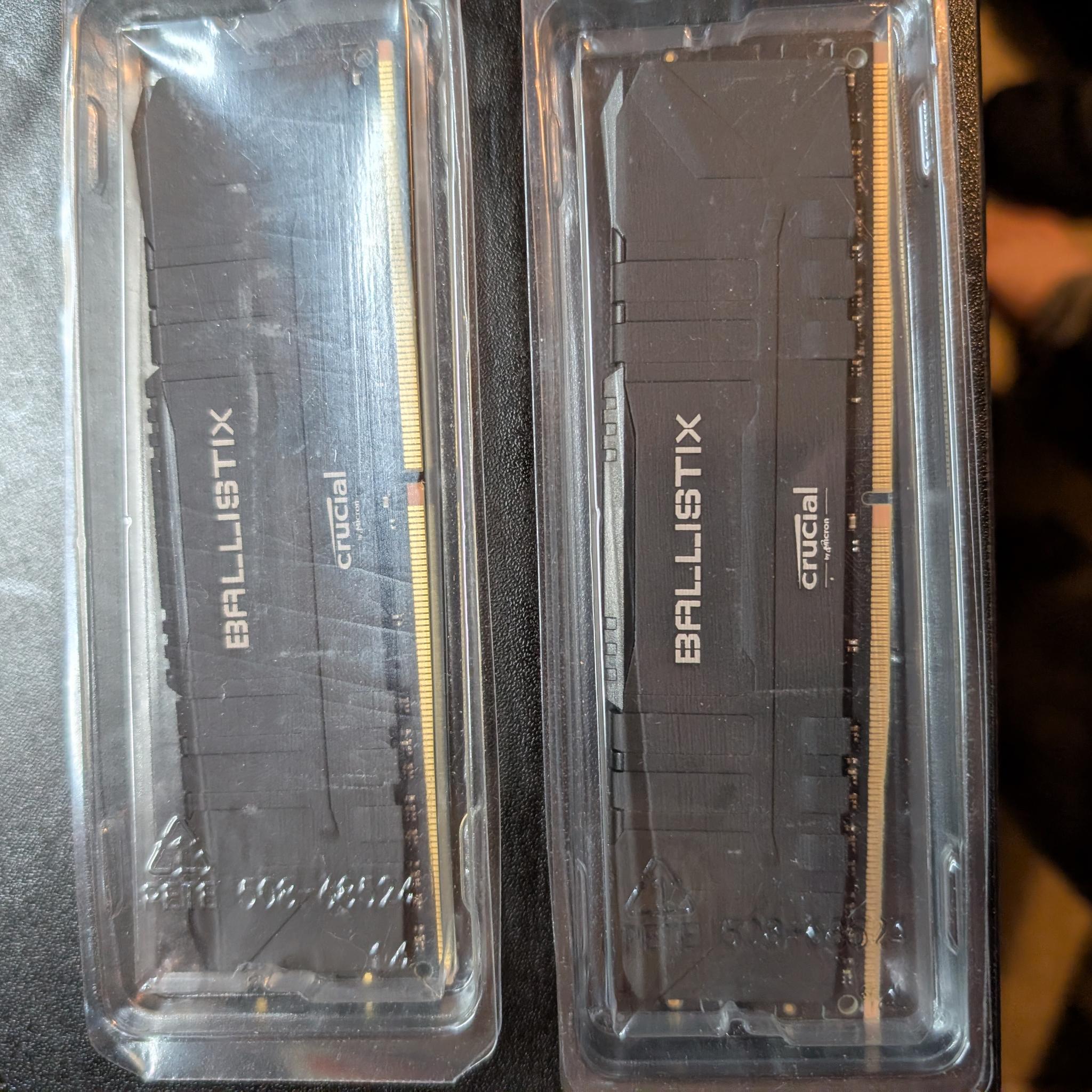 Ddr4 crucial ballistix 3200mhz 16gb