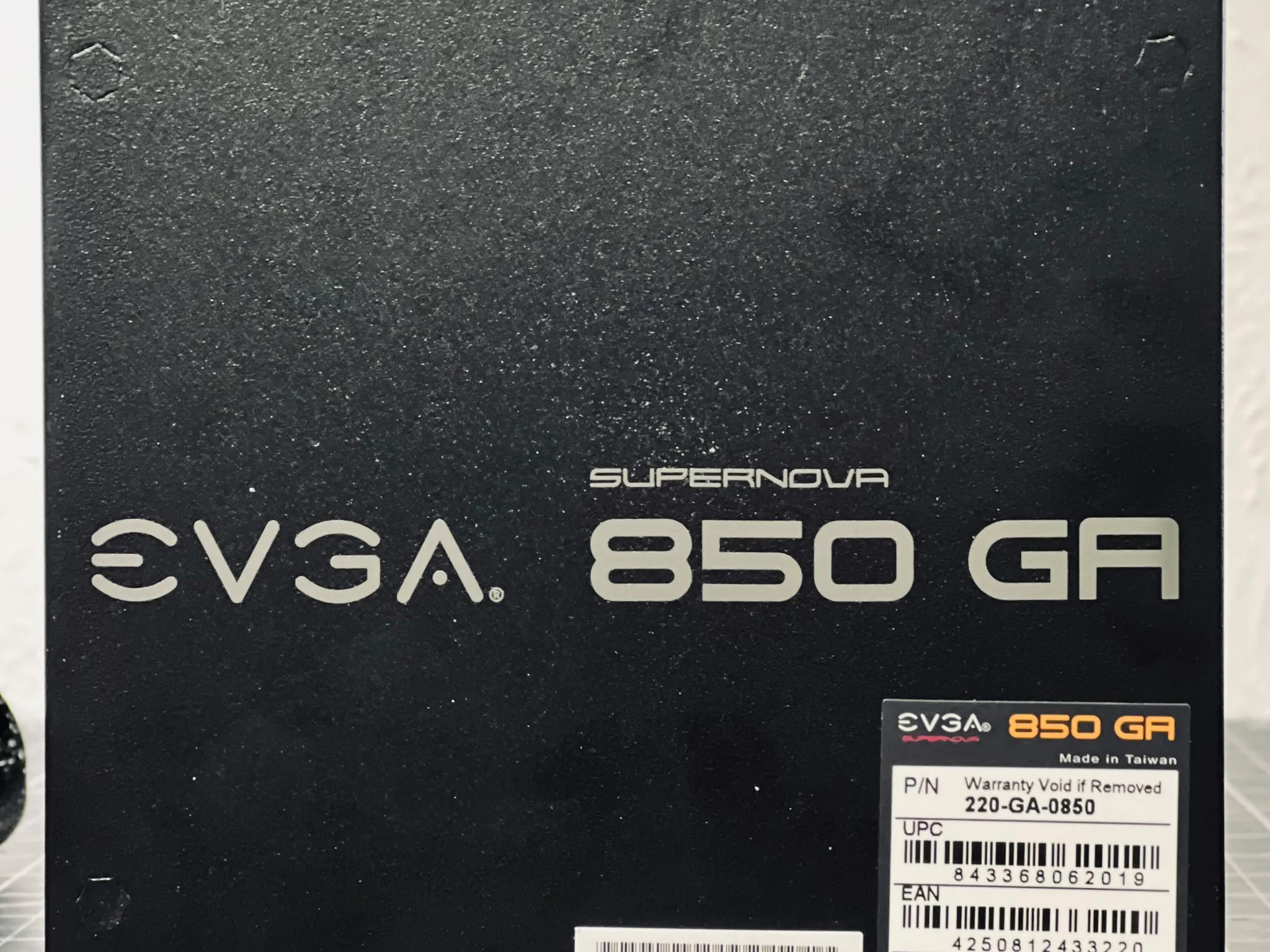 EVGA SuperNOVA 850 GA, 80 Plus Gold 850W, Fully Modular