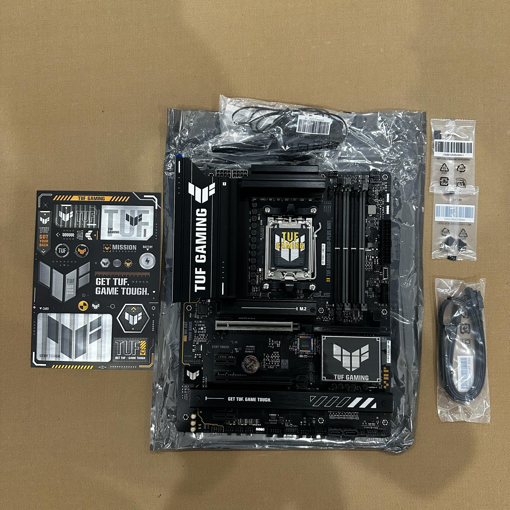ASUS TUF Gaming B850-PLUS WiFi AM5 ATX (tested, works)