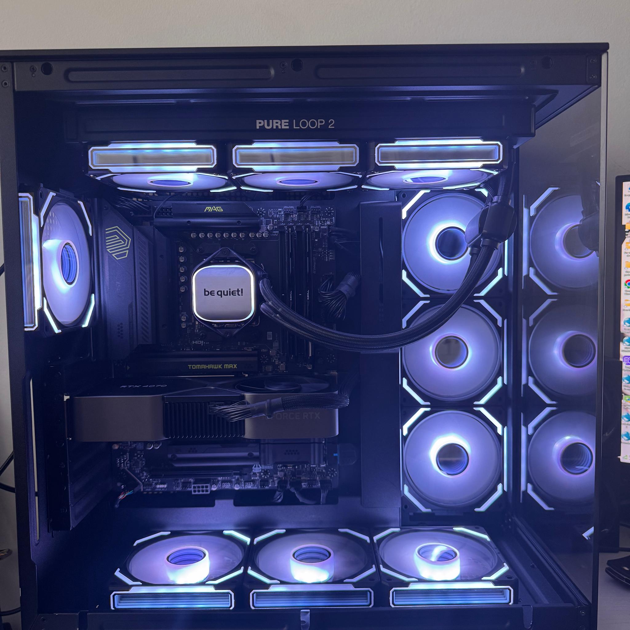 💻🔥 Custom Gaming PC – Ryzen 7 7800x3d / RTX 4070 FE  / 32GB RAM 🔥💻