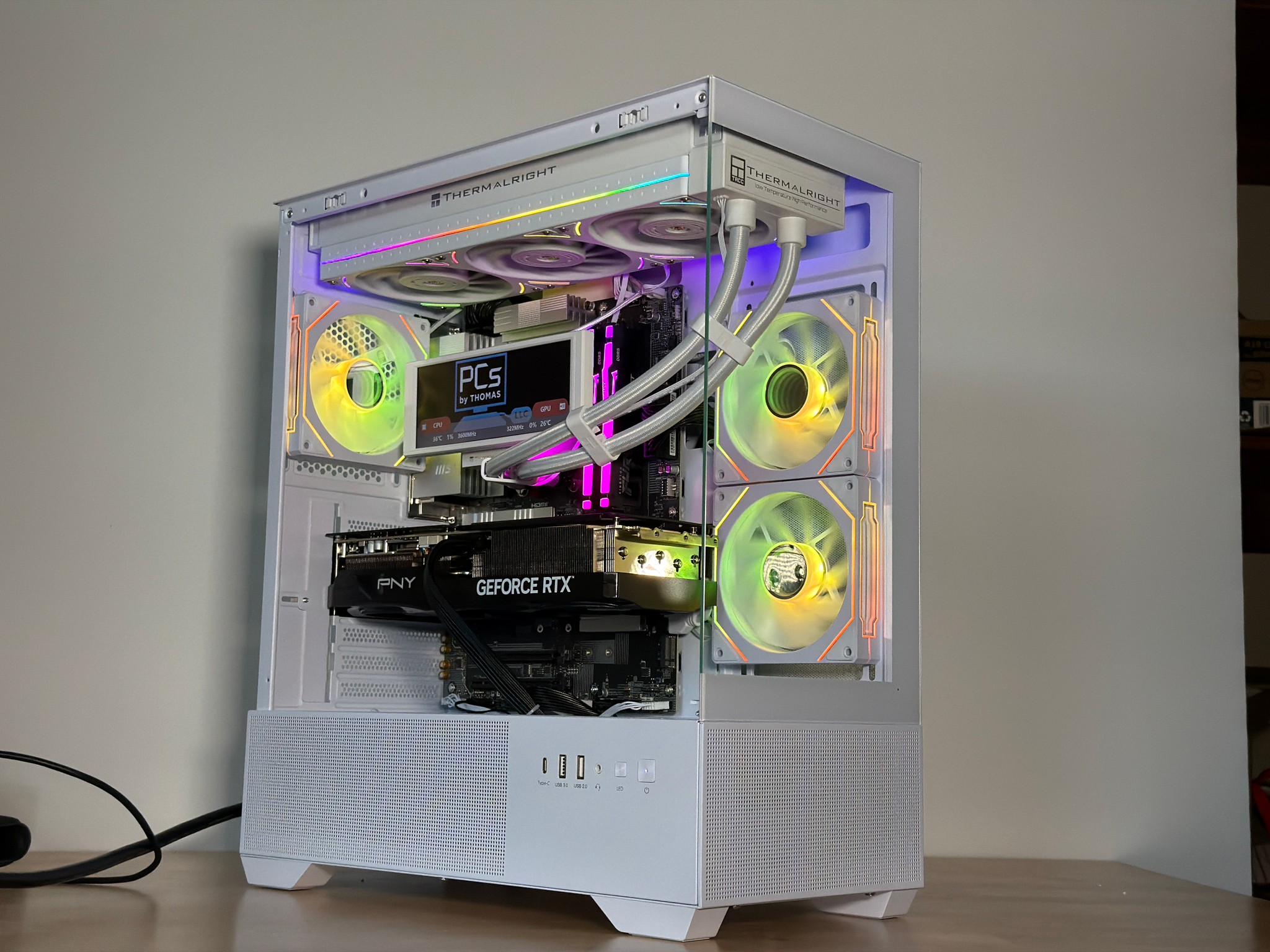 RTX 5070ti Ryzen 7 9800x3d Gaming PC