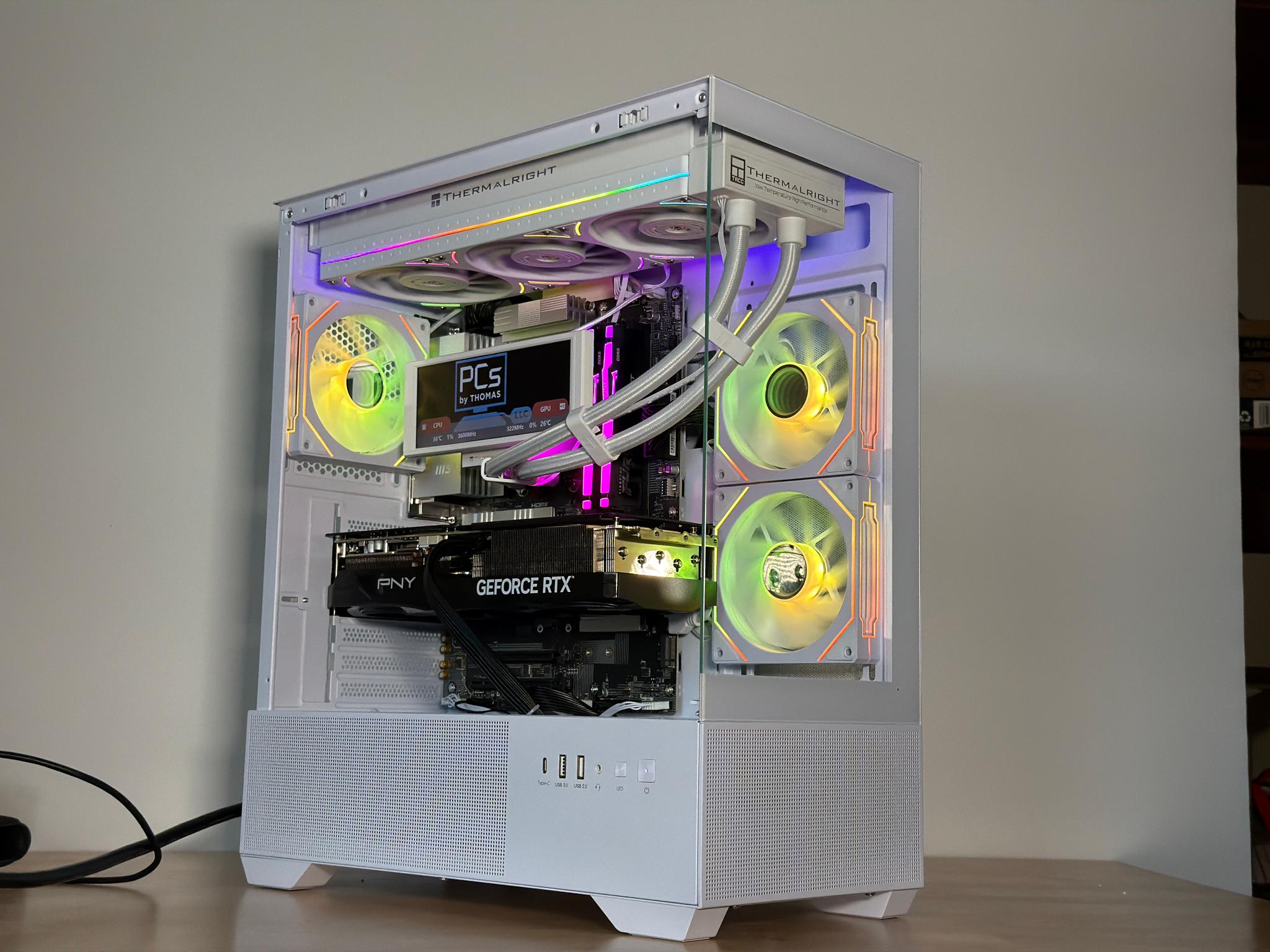 RTX 5070ti Ryzen 7 9800x3d Gaming PC