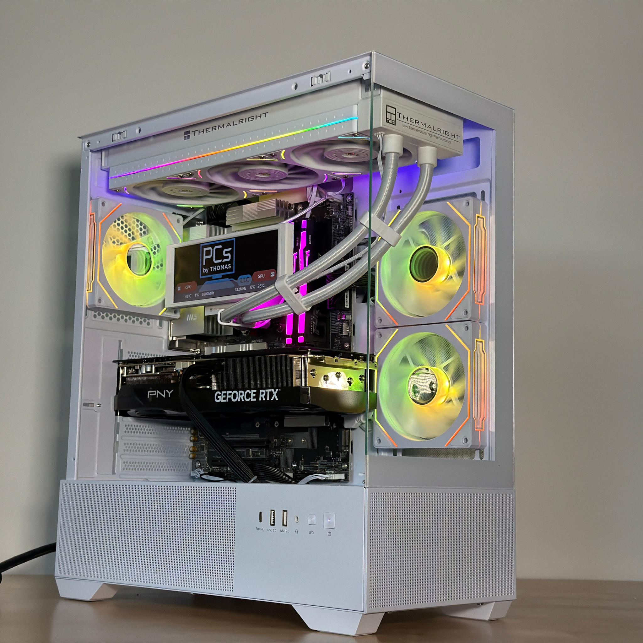 RTX 5070ti Ryzen 7 9800x3d Gaming PC